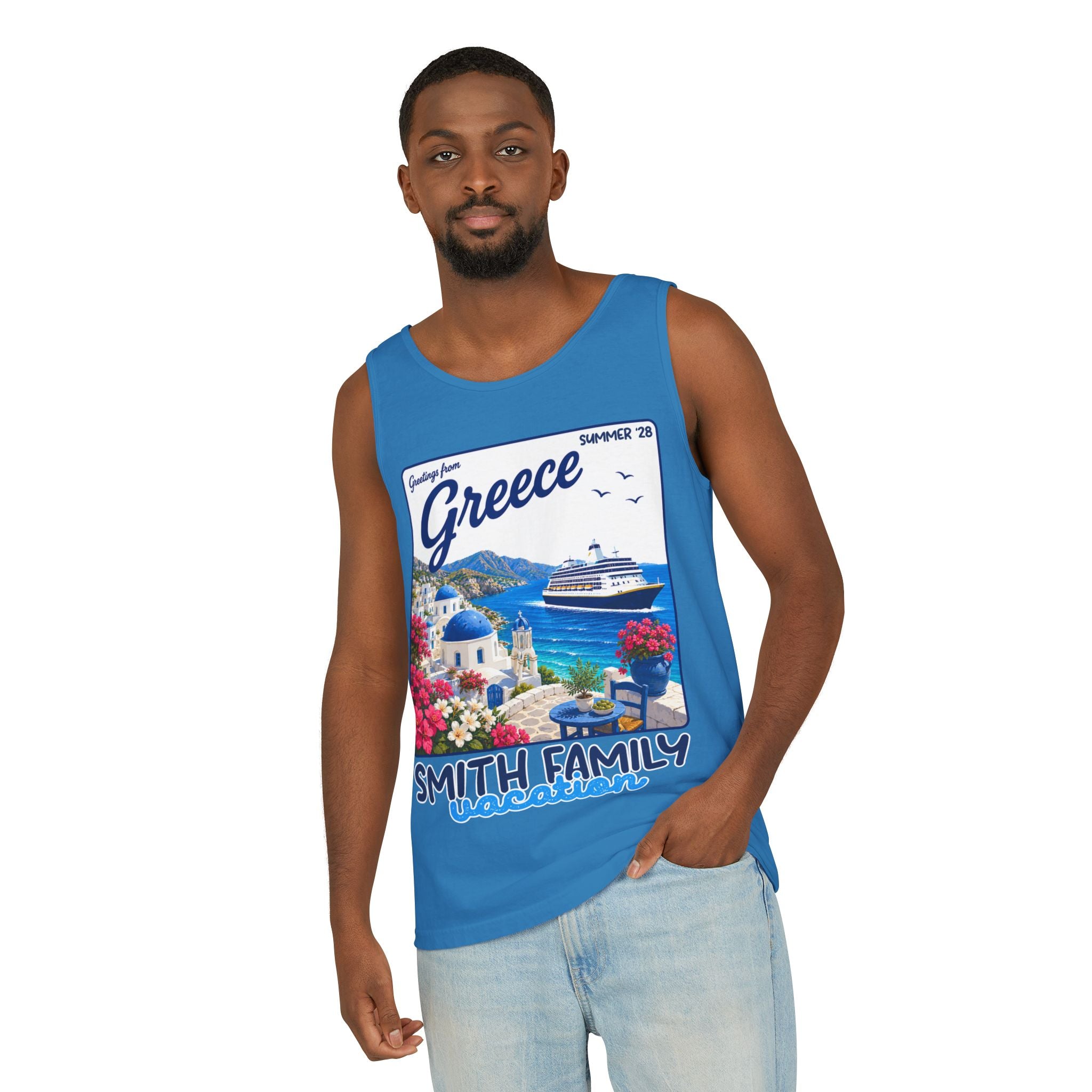 Greetings from Greece Tank Top - Suite Escape