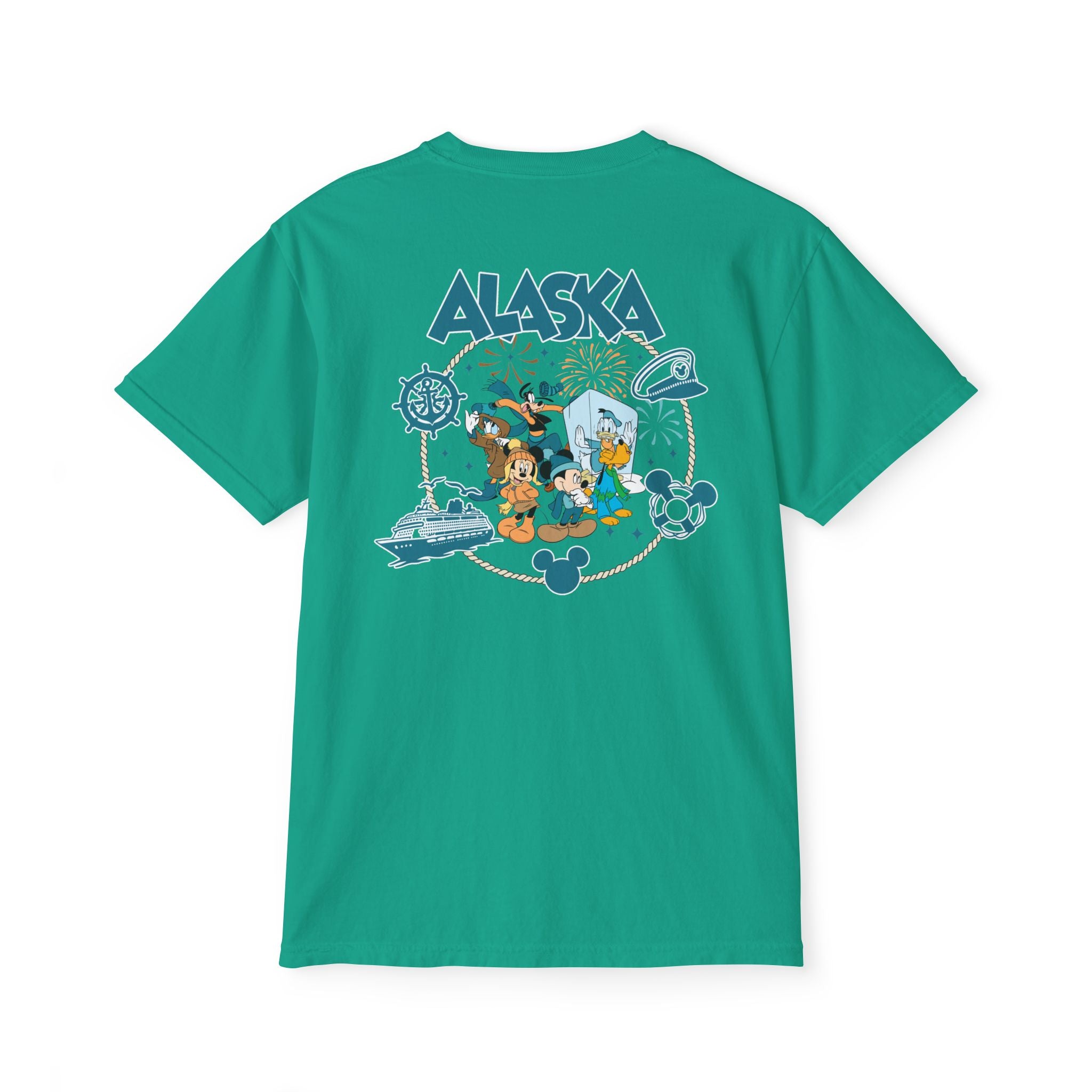 Magical Cruise Line Alaska Pocket Tee - Daisy