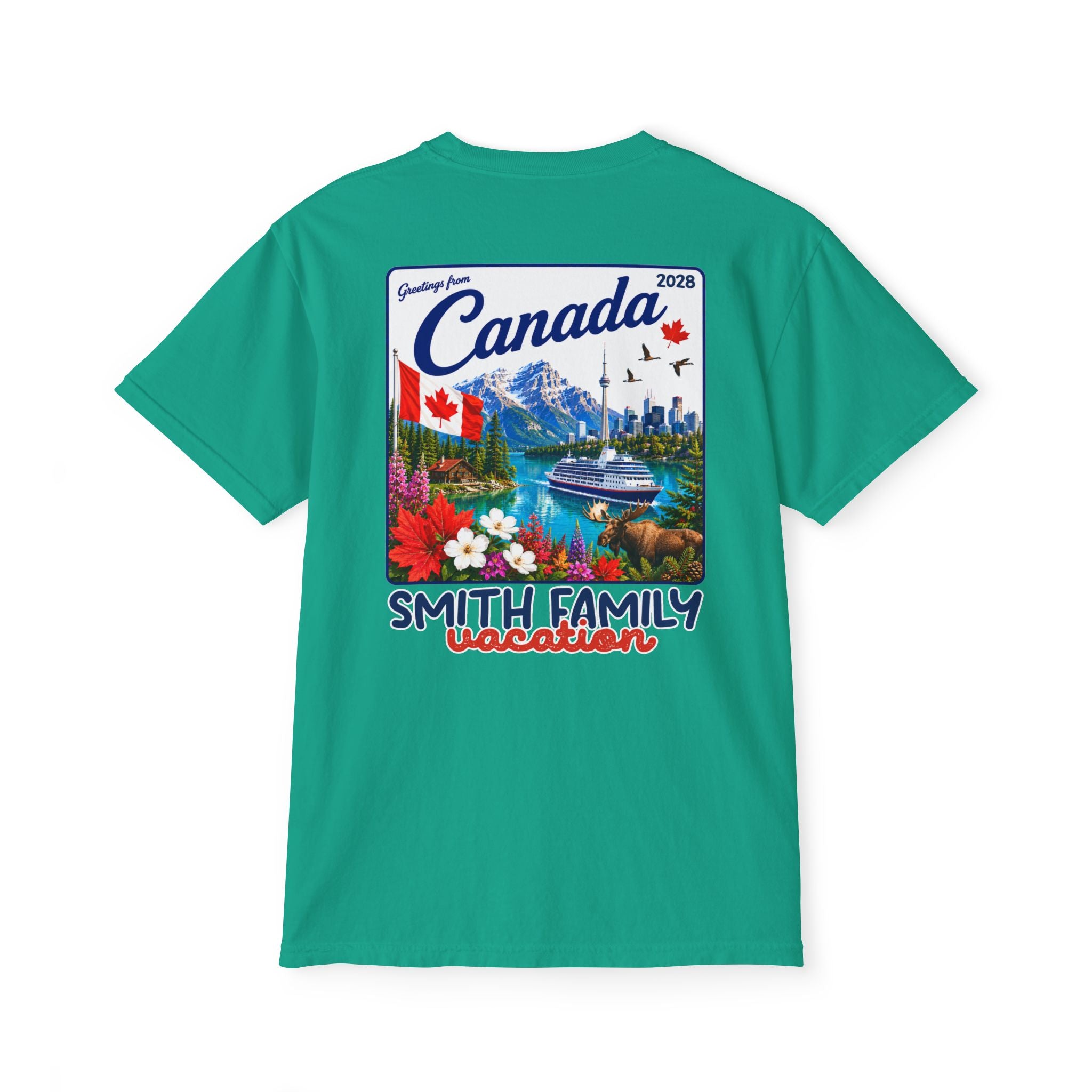 Greetings from Canada Pocket Tee - Suite Escape
