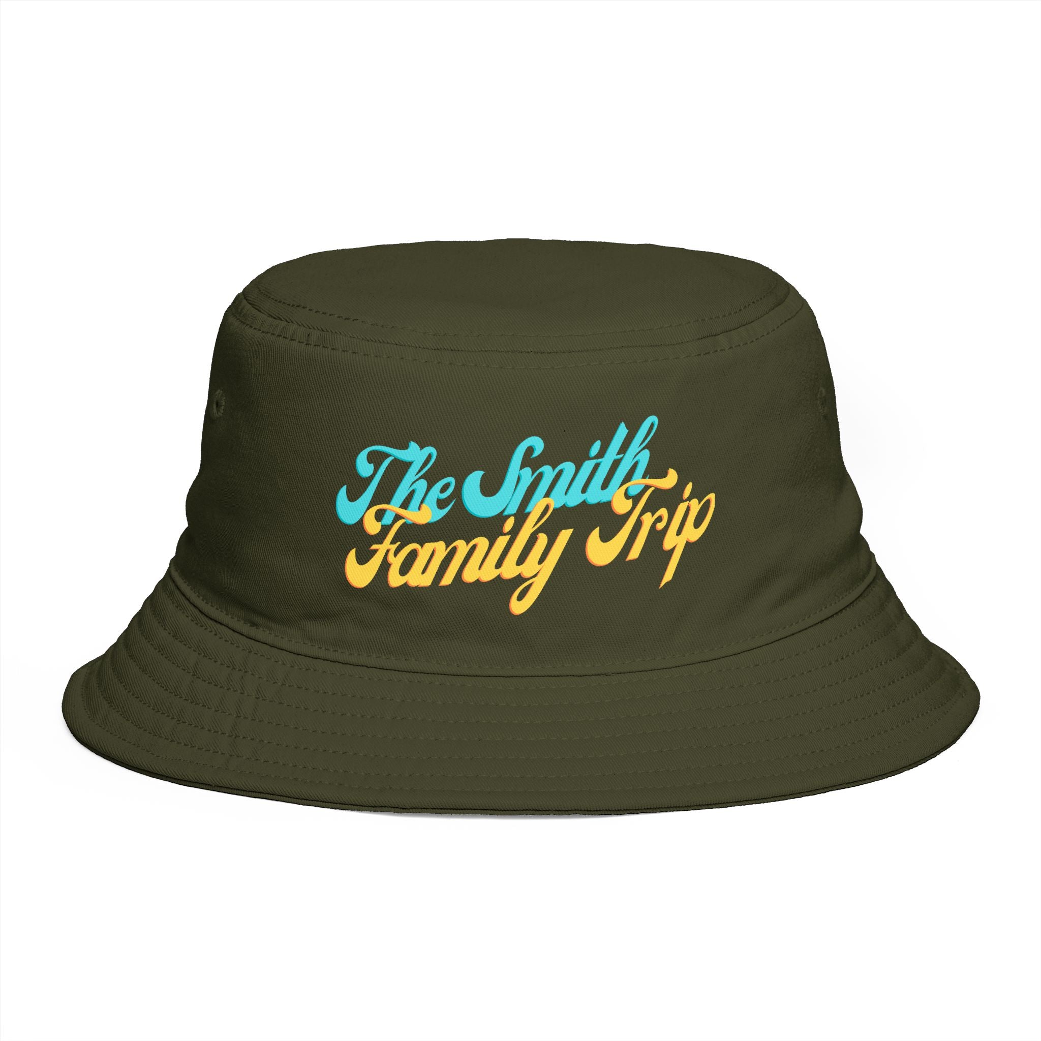 Retro Script Bucket Hat - Suite Escape