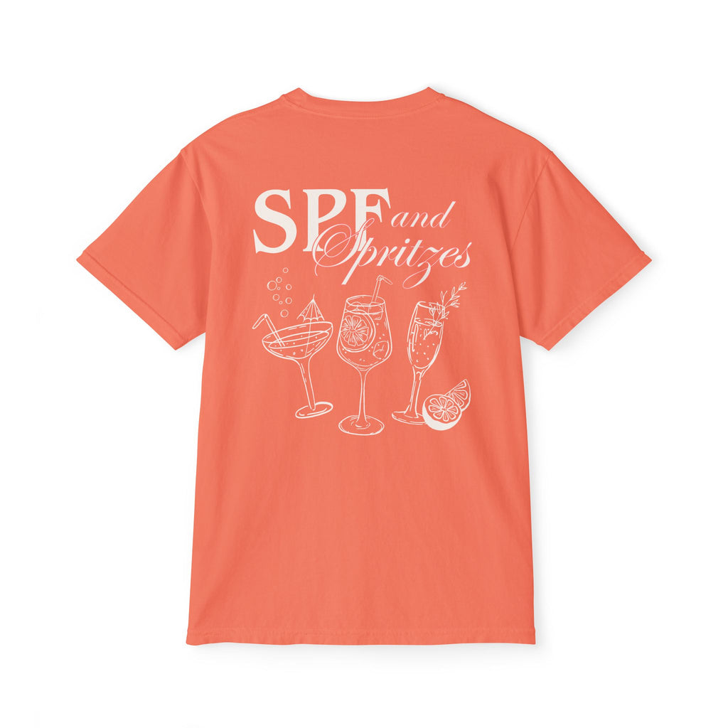 SPF & Spritzes Pocket Tee - Suite Escape