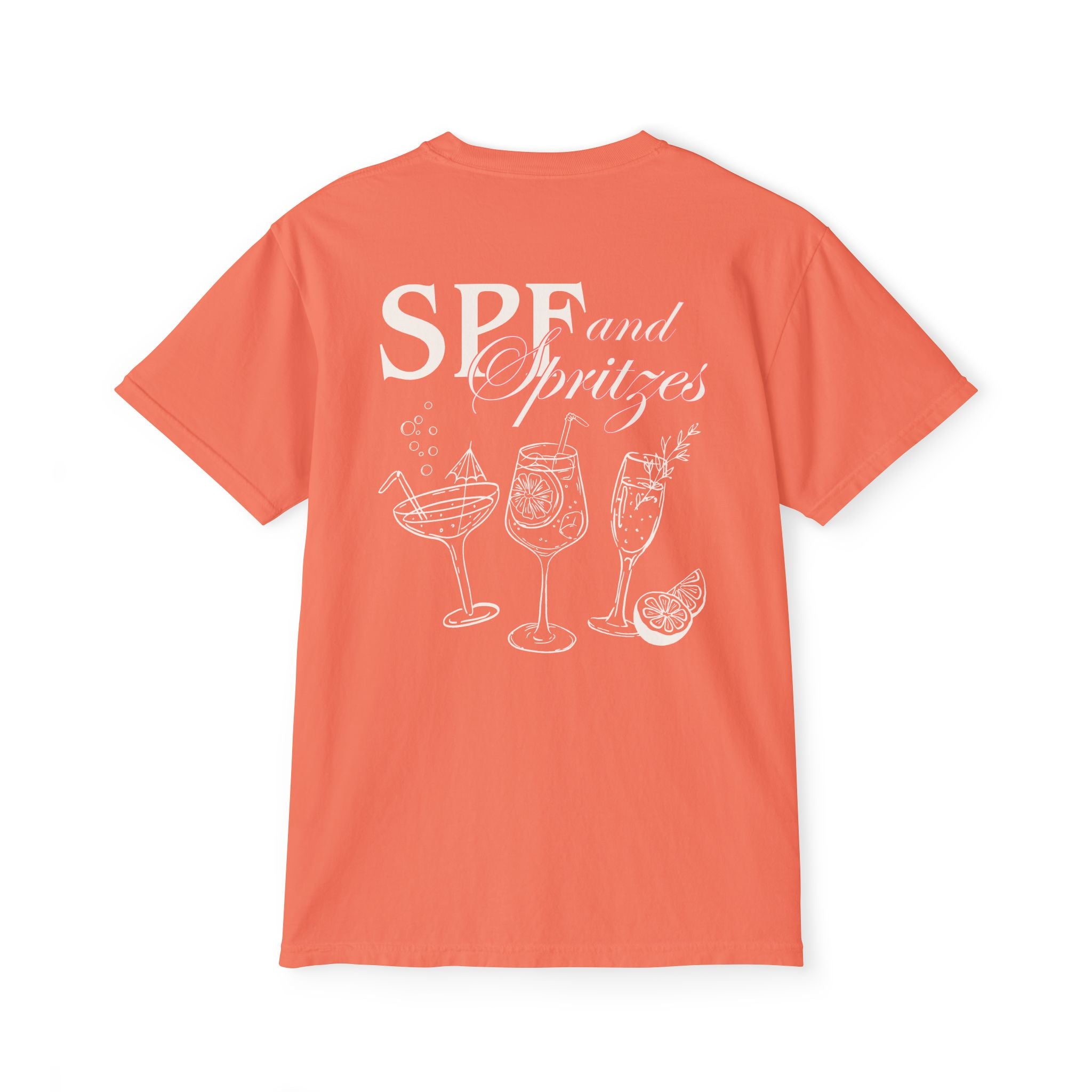 SPF & Spritzes Pocket Tee - Suite Escape