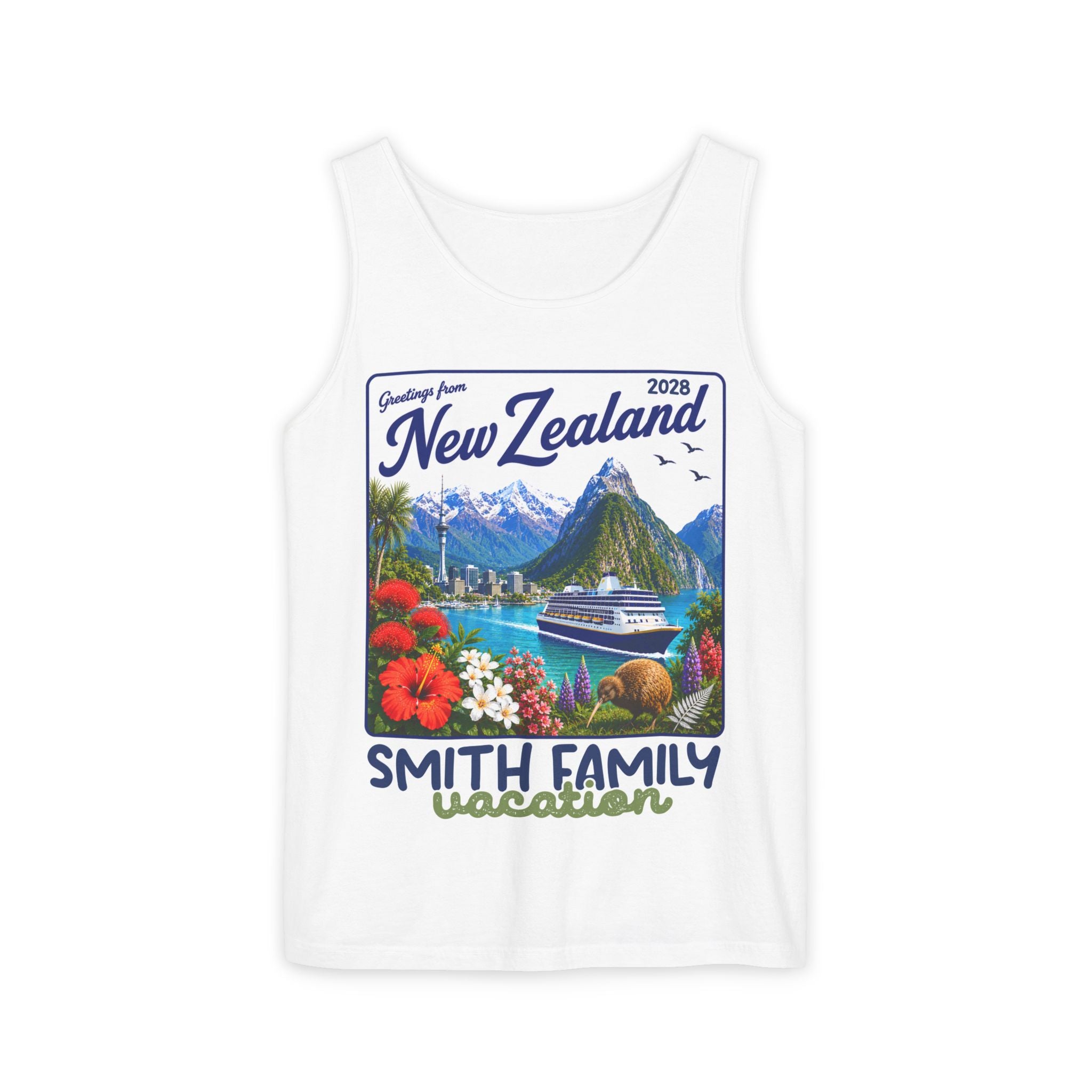 Greetings from New Zealand Tank Top - Suite Escape