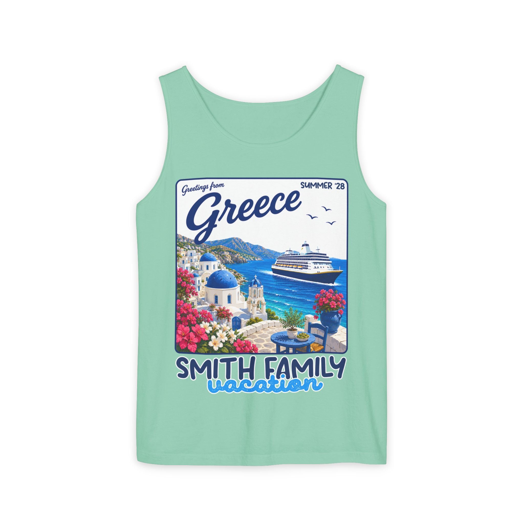 Greetings from Greece Tank Top - Suite Escape