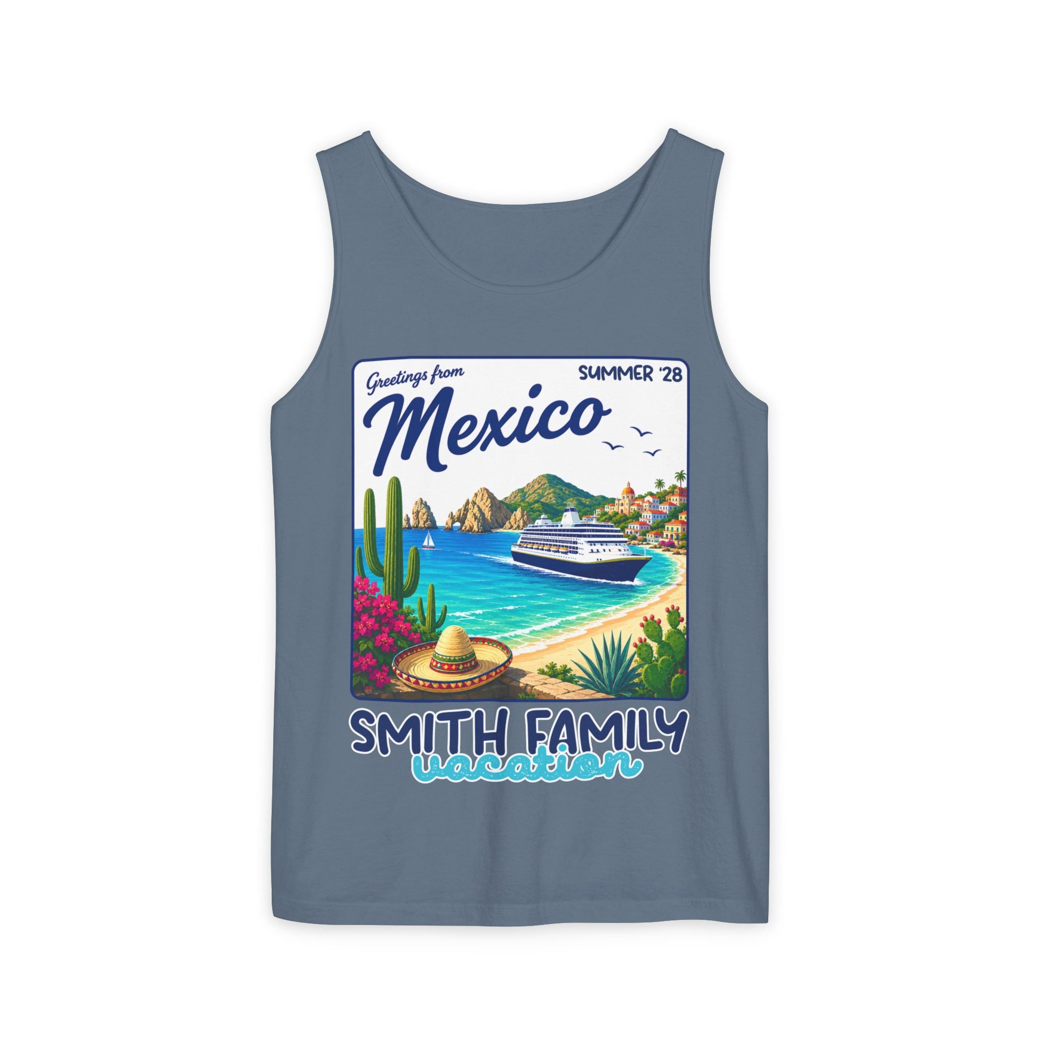 Greetings from Mexico Tank Top - Suite Escape