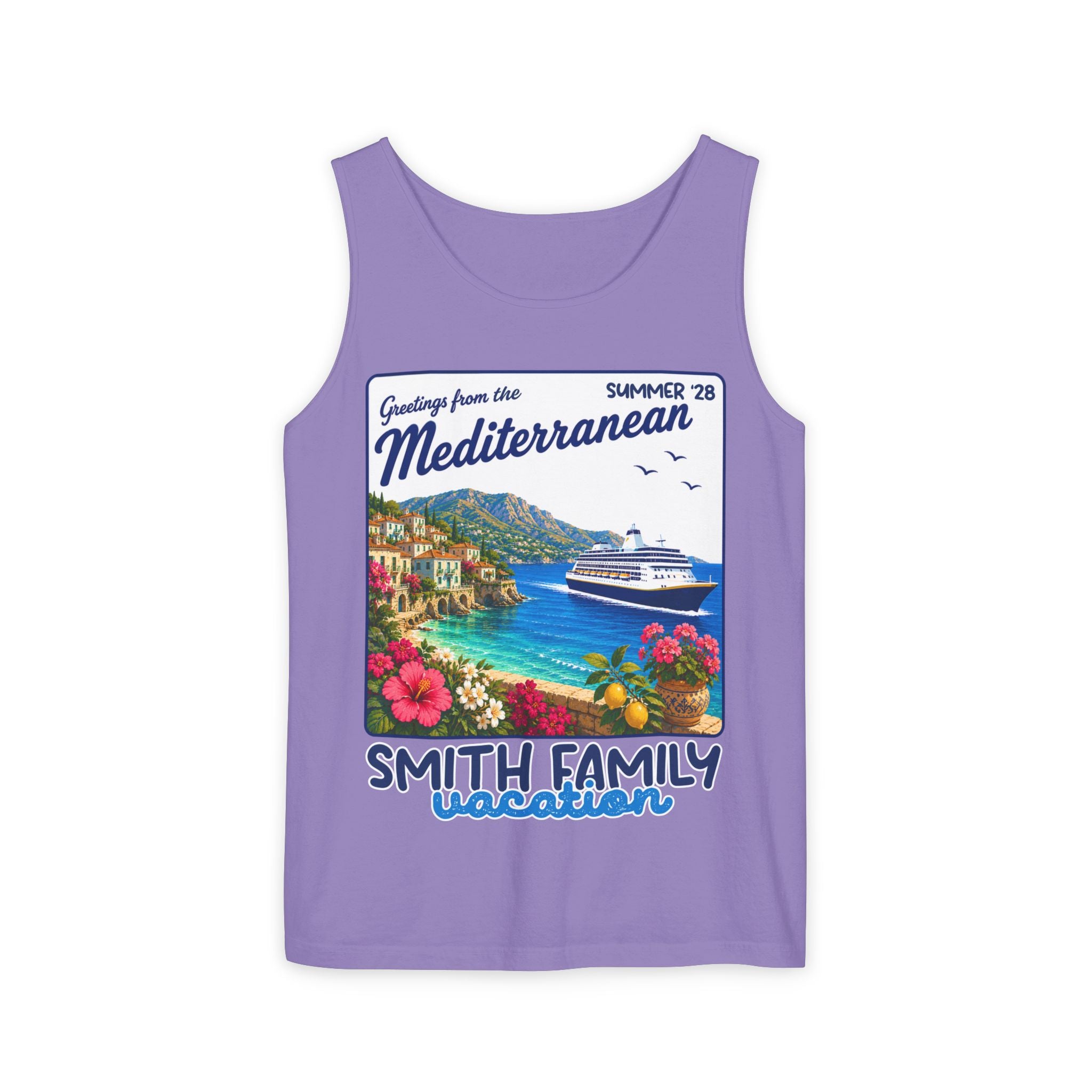 Greetings from the Mediterranean Tank Top - Suite Escape