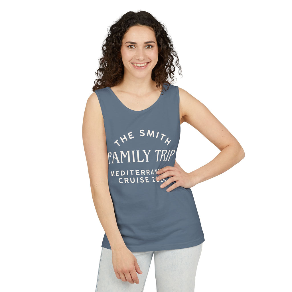 Personalized Arched Text Tank Top - Suite Escape