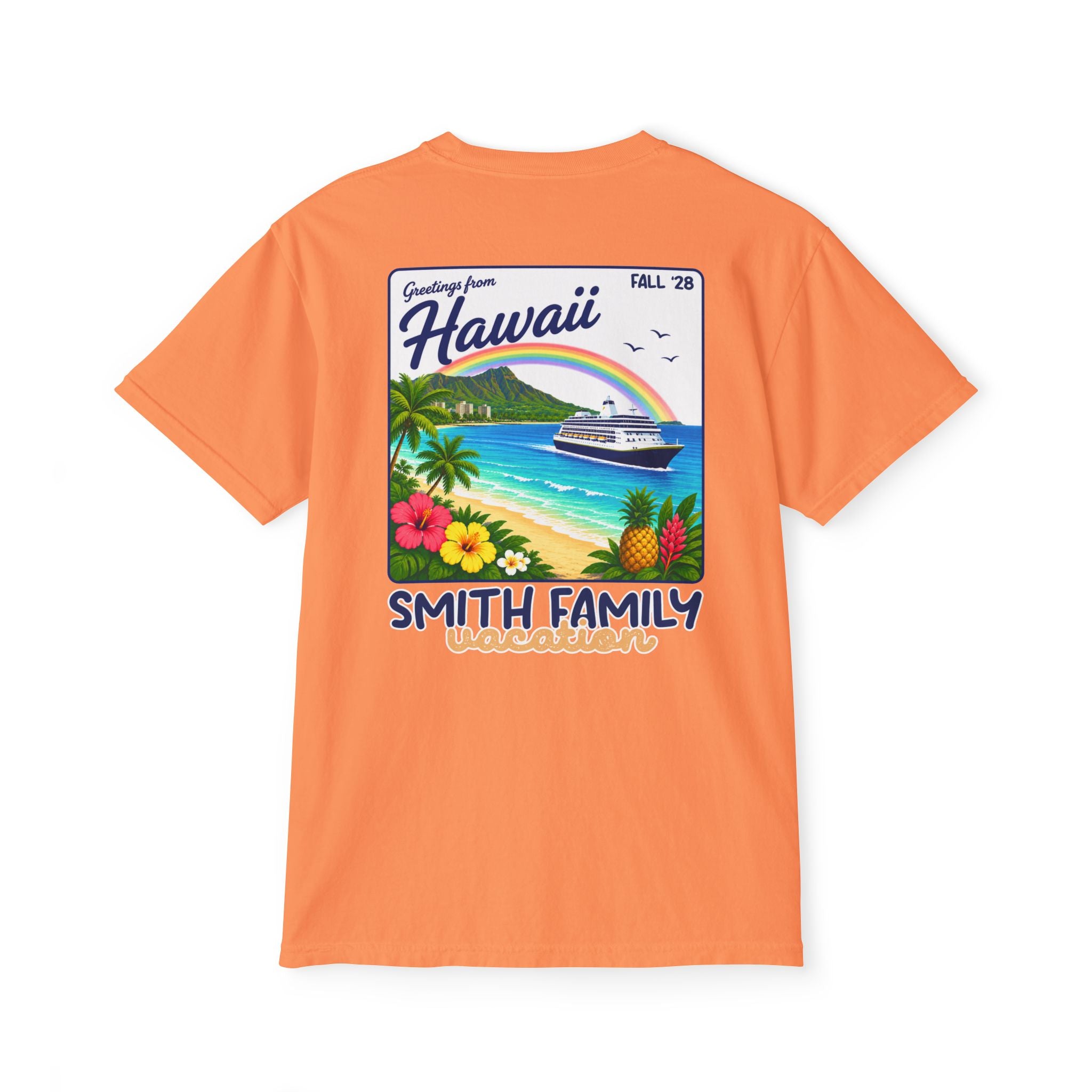 Greetings from Hawaii Pocket Tee - Suite Escape