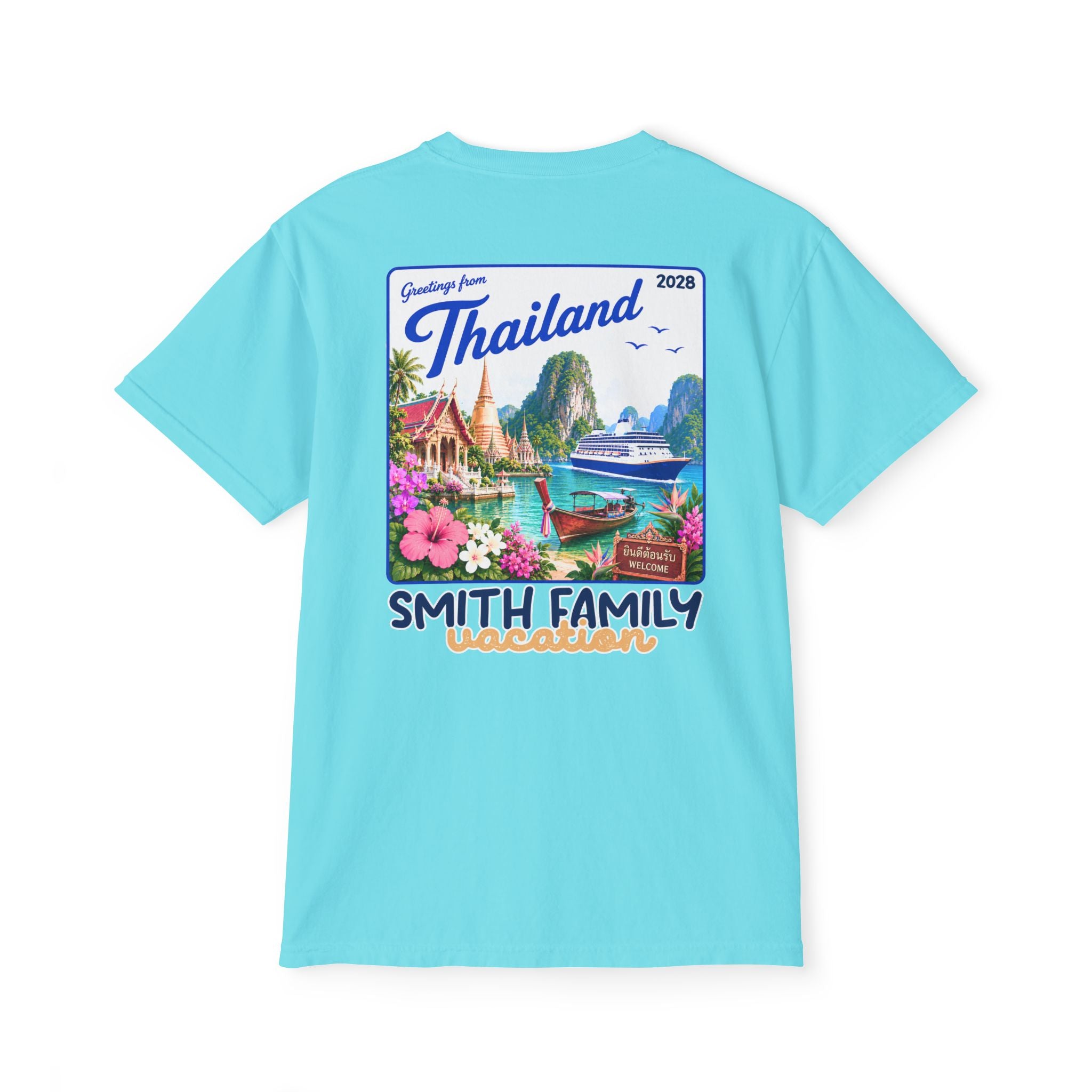 Greetings from Thailand Pocket Tee - Suite Escape