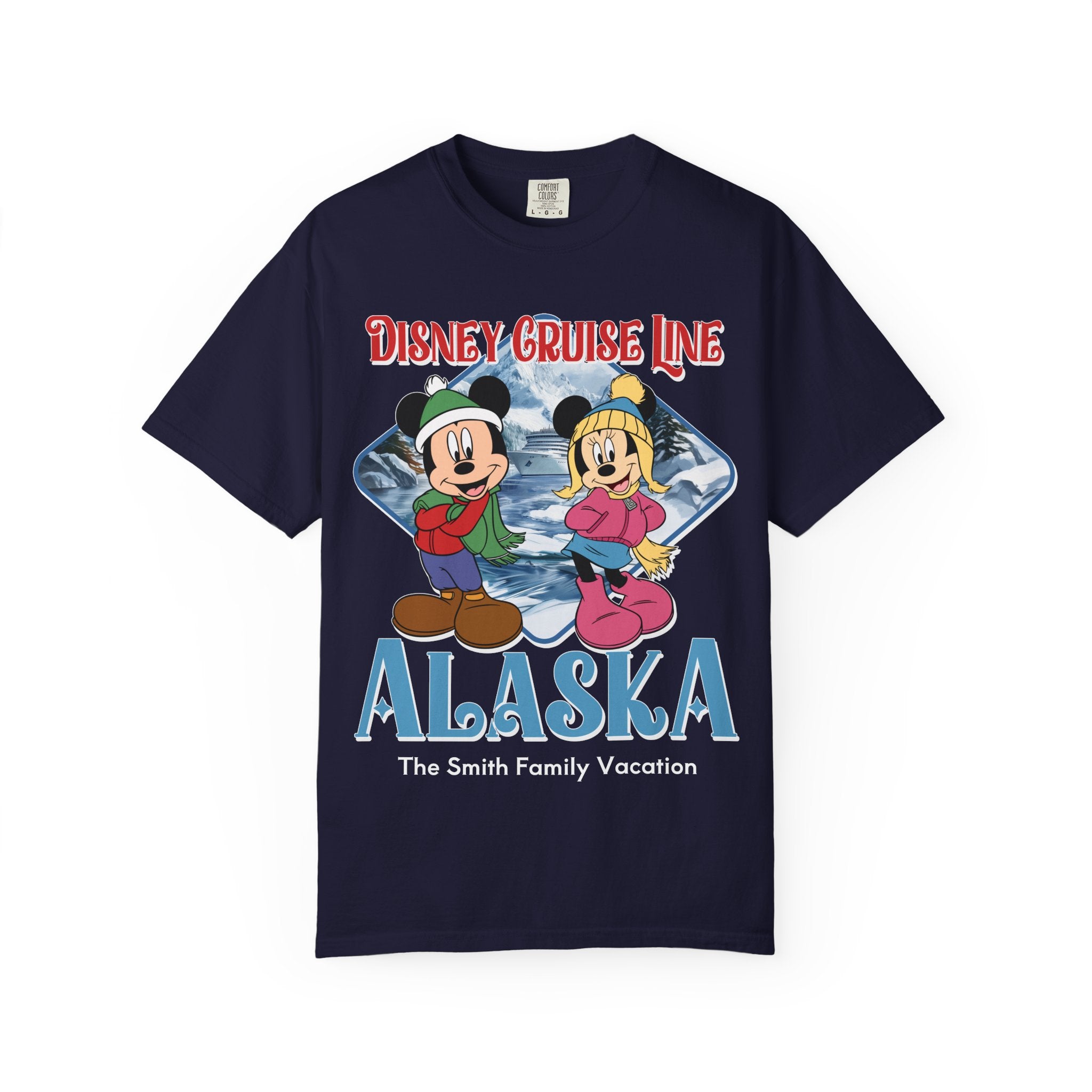 Magical Cruise Line Alaska Shirt - Mickey & Minnie