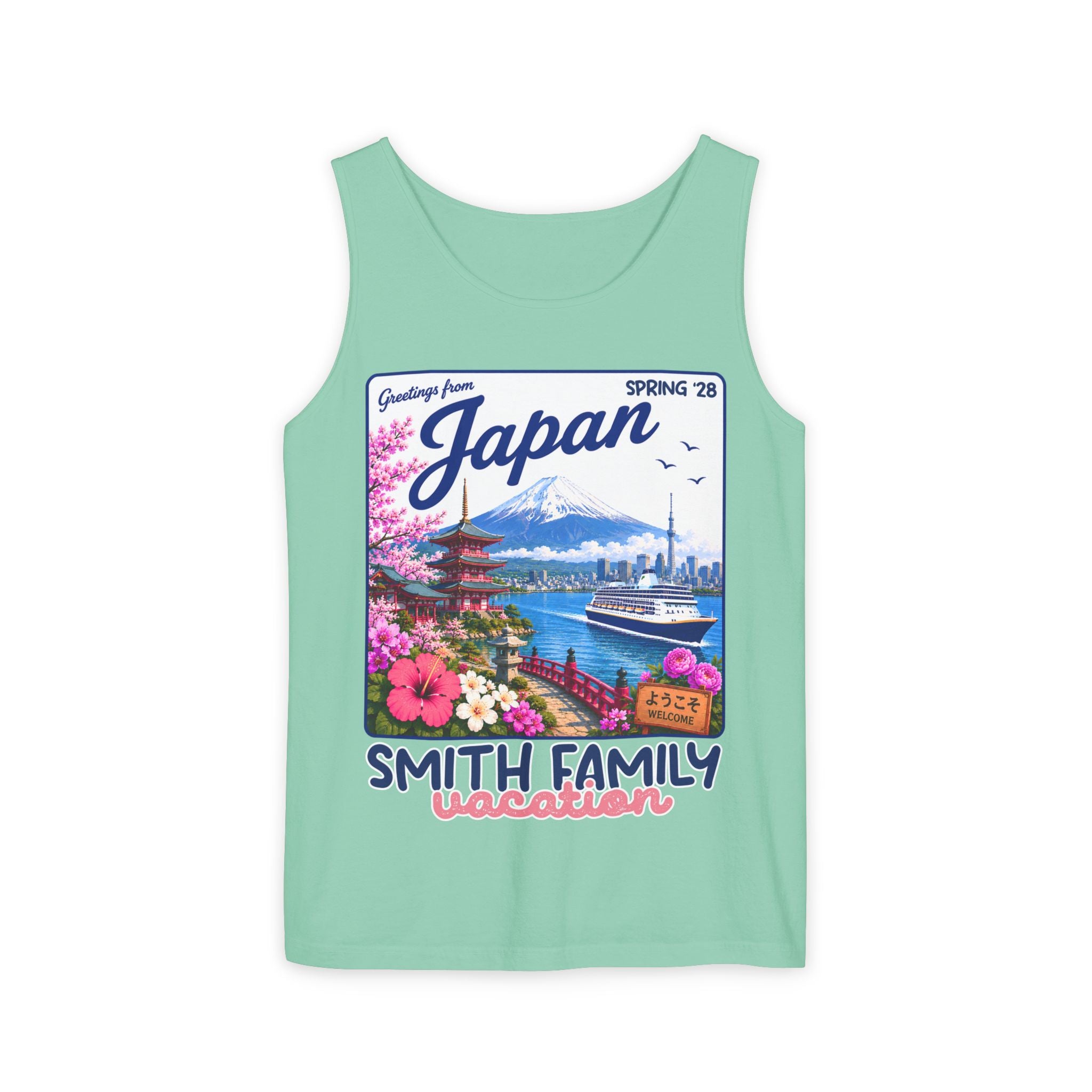 Greetings from Japan Tank Top - Suite Escape