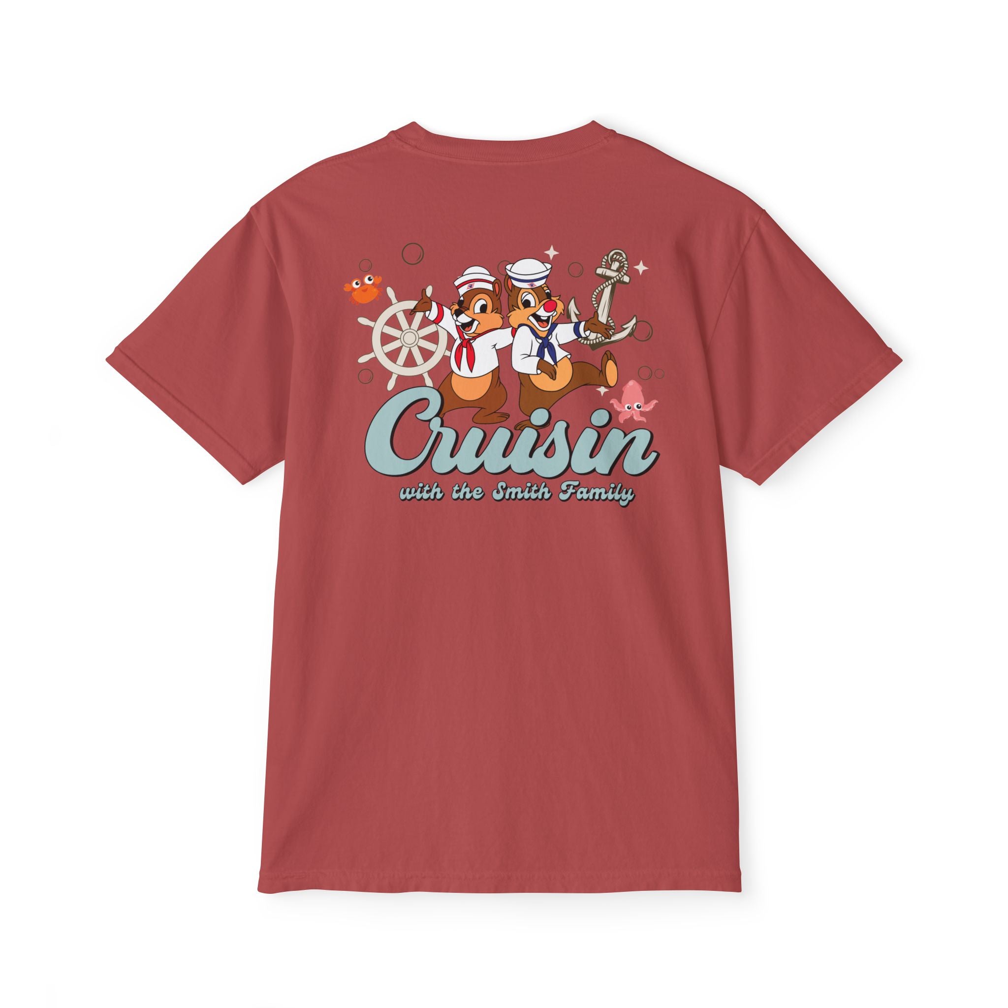 Magical Cruise Line "Cruisin" Pocket Tee - Chip & Dale