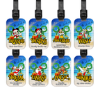 Magical Cruise Line Christmas Luggage Tag - Classic Characters