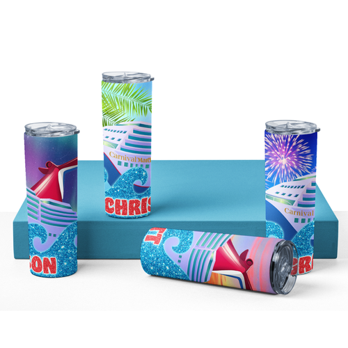 Fun Ship Cruise Line Tumbler - Northern Lights