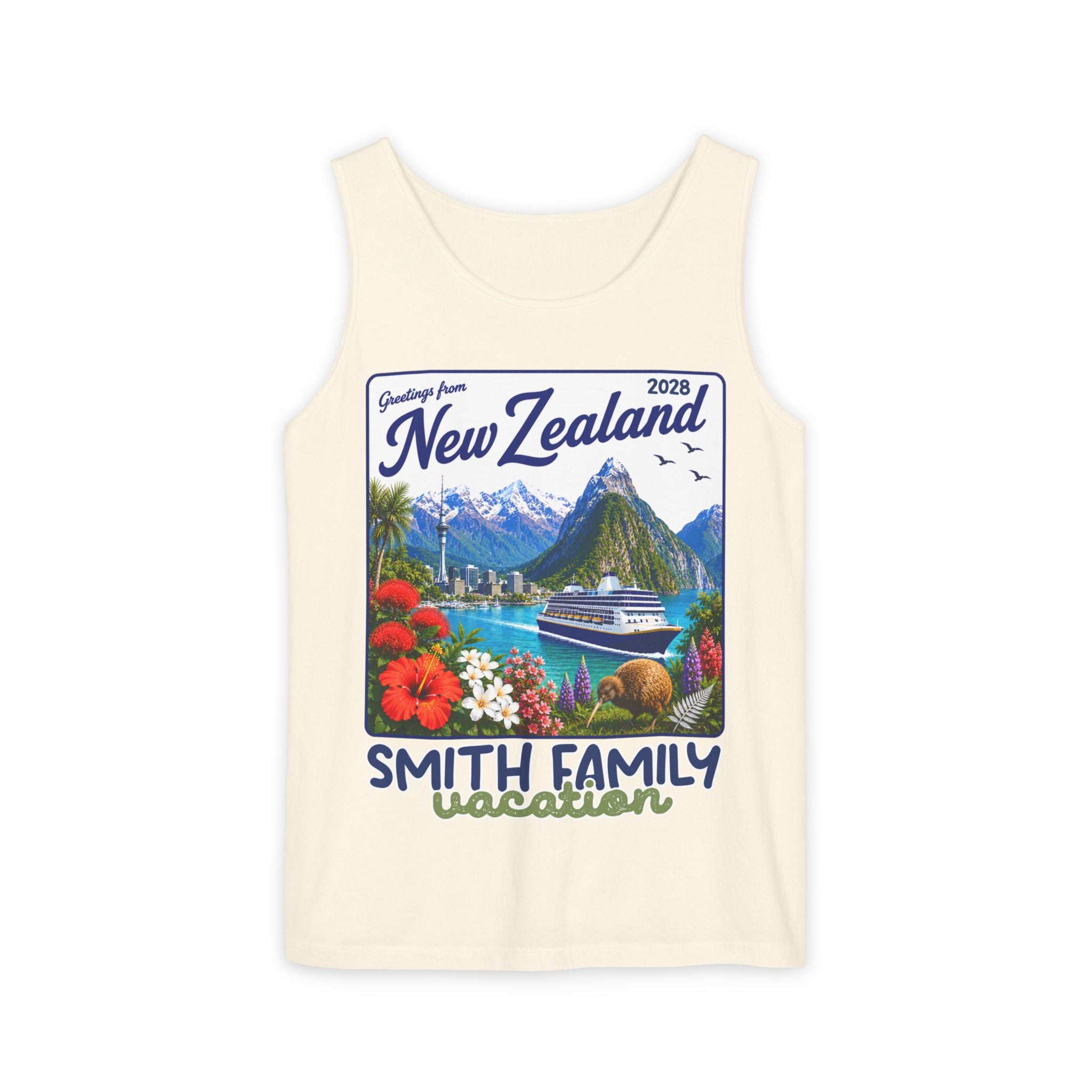 Greetings from New Zealand Tank Top - Suite Escape