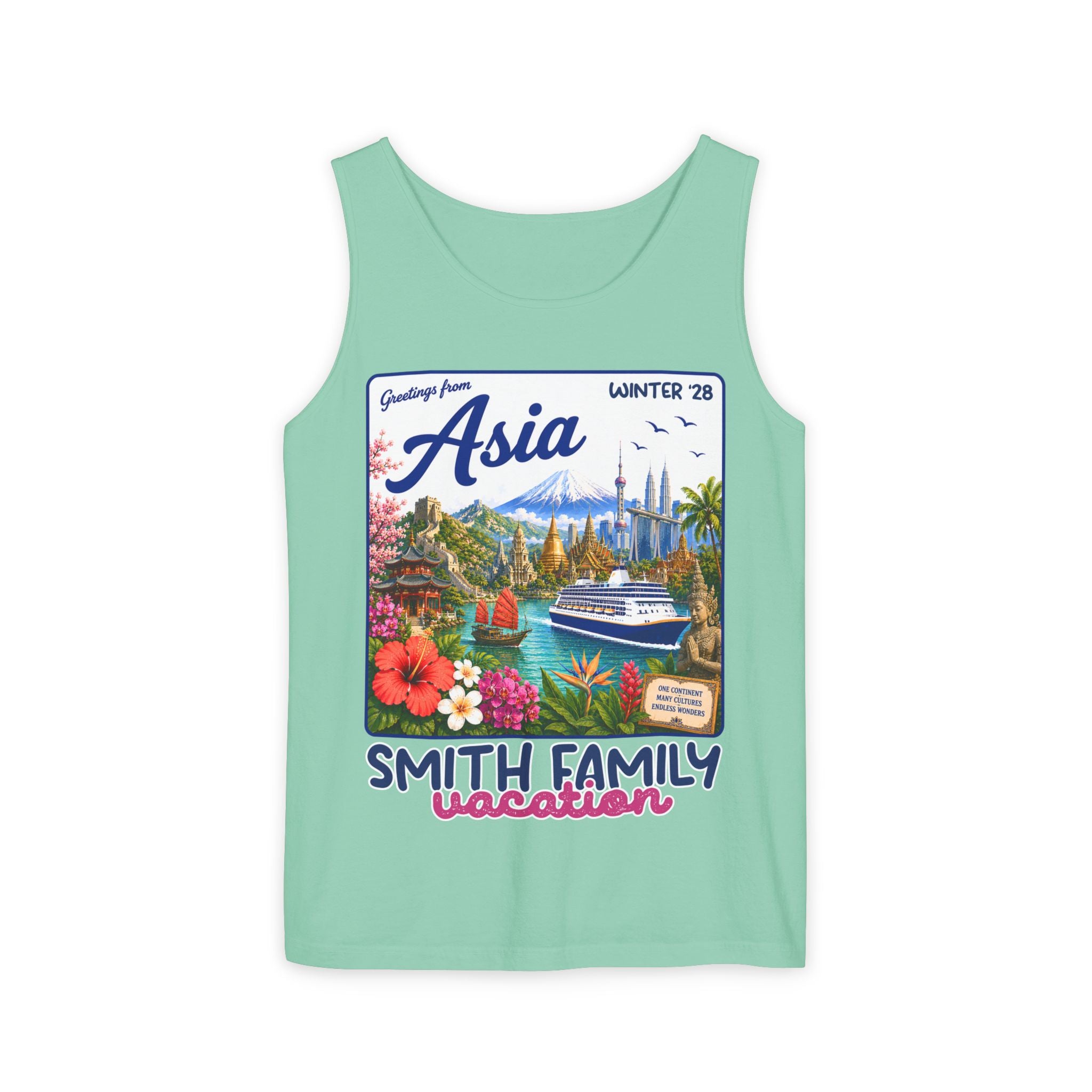 Greetings from Asia Tank Top - Suite Escape