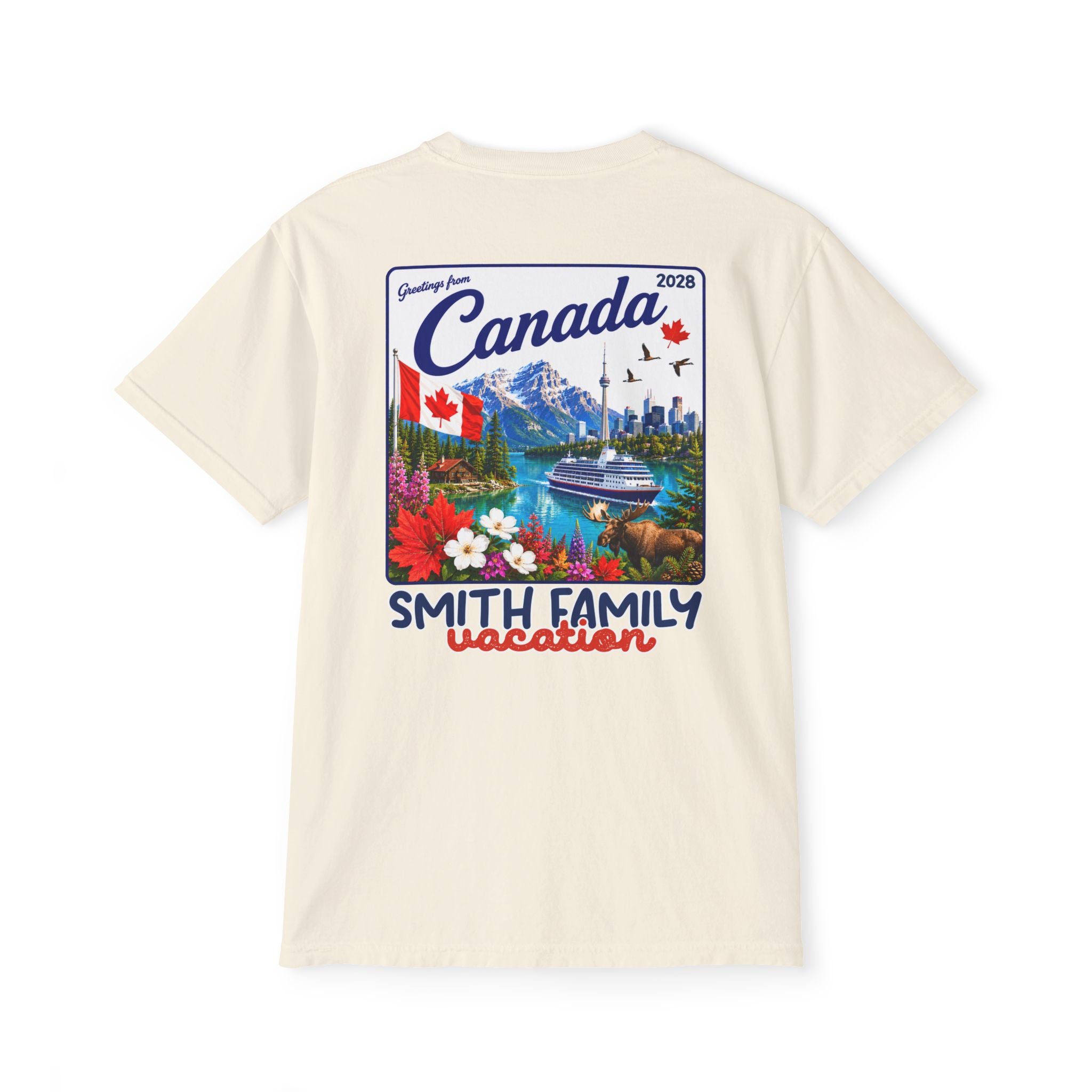 Greetings from Canada Pocket Tee - Suite Escape