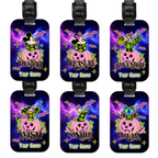 Magical Cruise Line Halloween Luggage Tag - Classic Characters