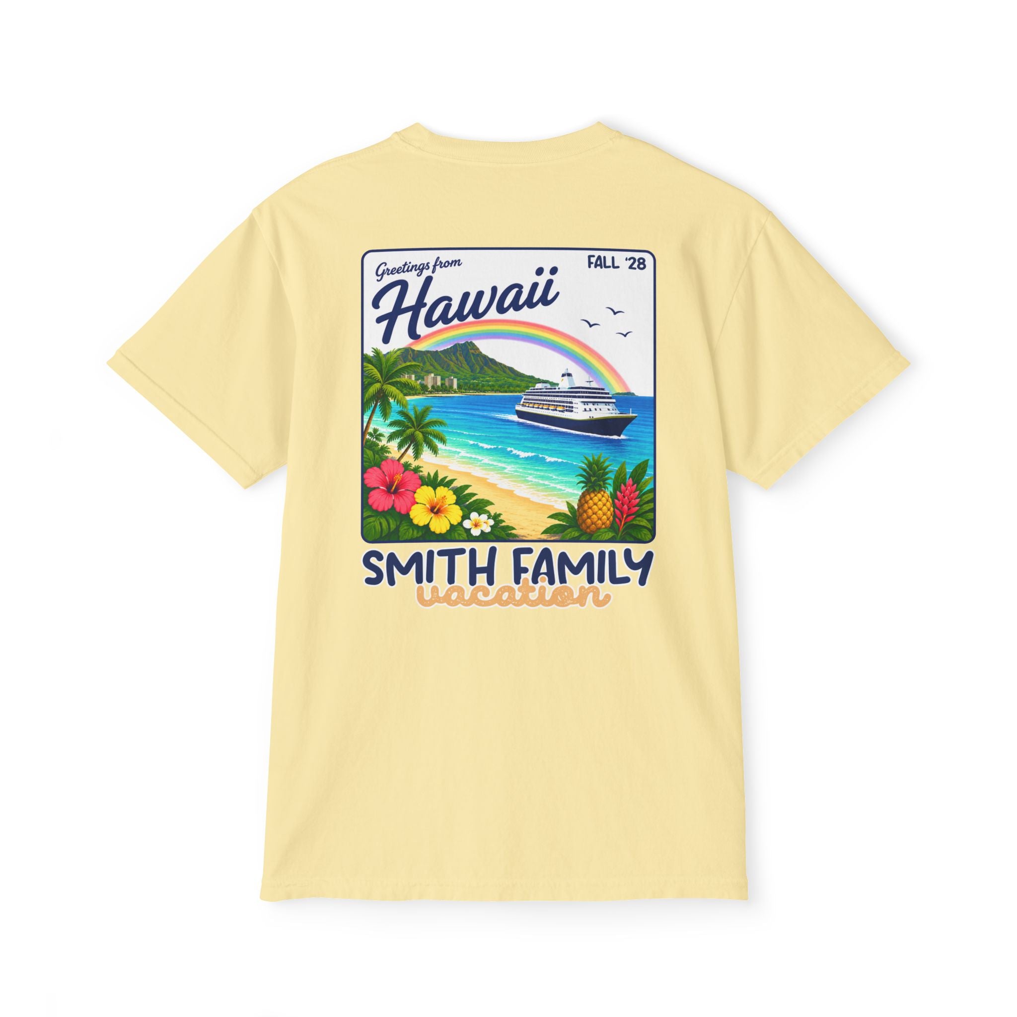 Greetings from Hawaii Pocket Tee - Suite Escape