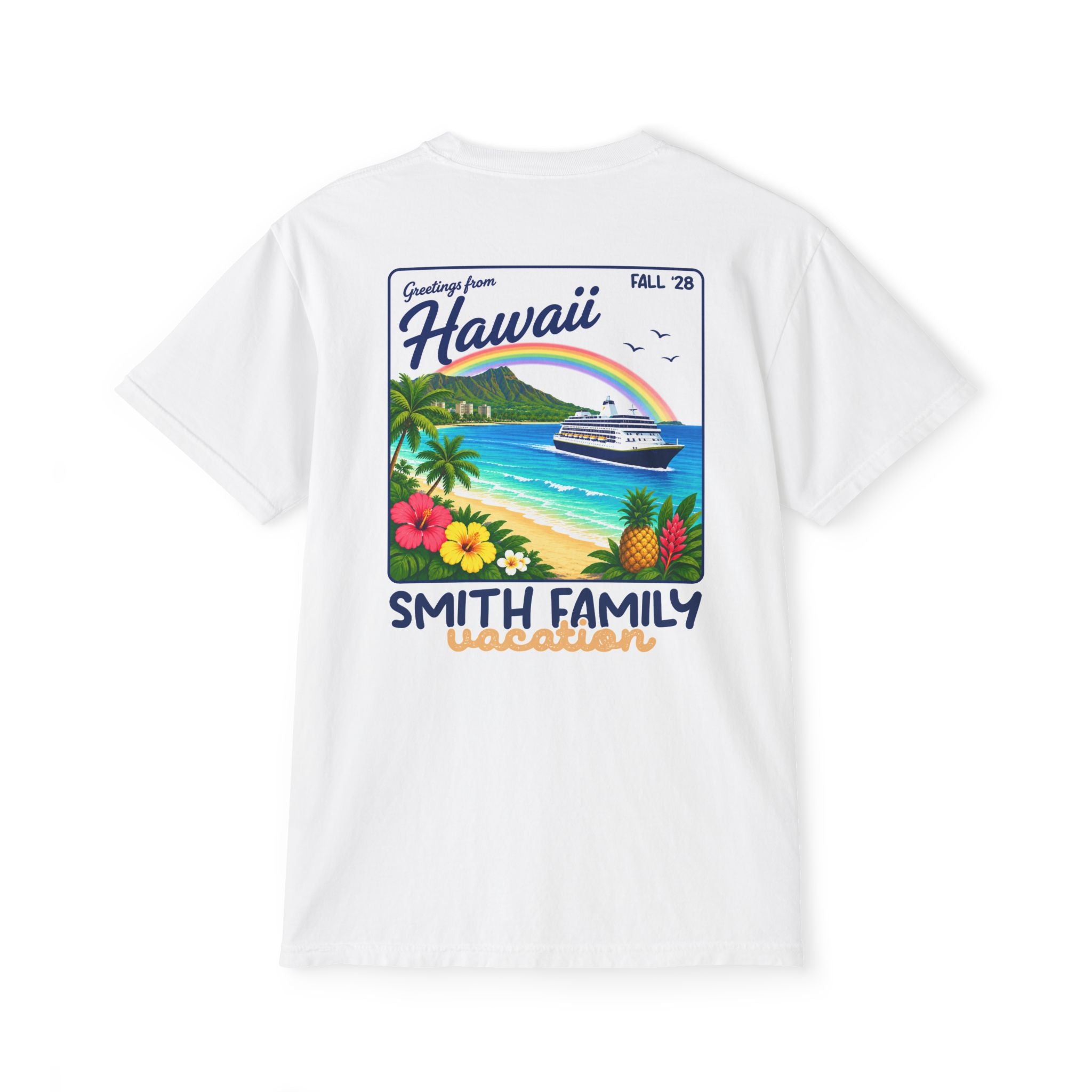 Greetings from Hawaii Pocket Tee - Suite Escape
