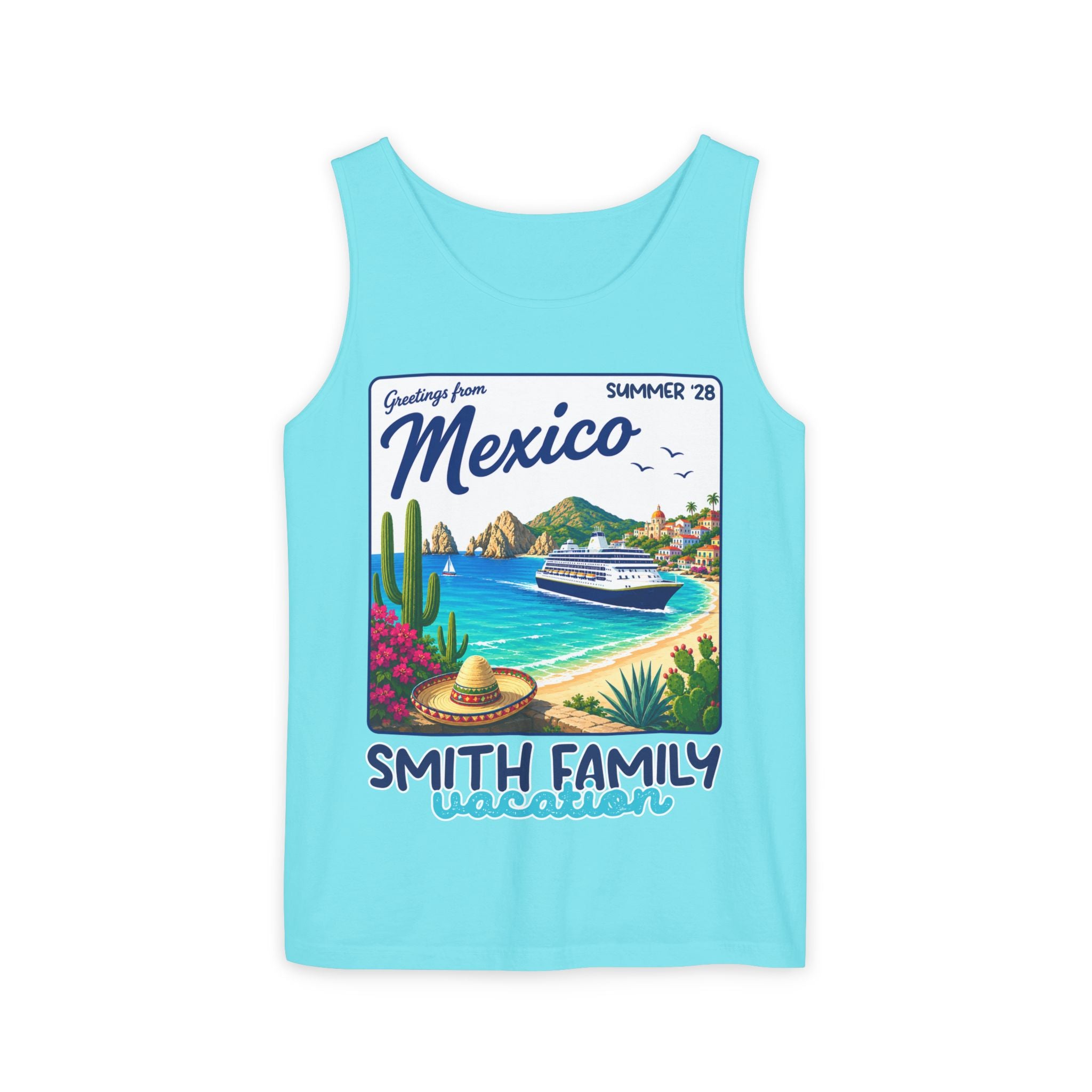 Greetings from Mexico Tank Top - Suite Escape