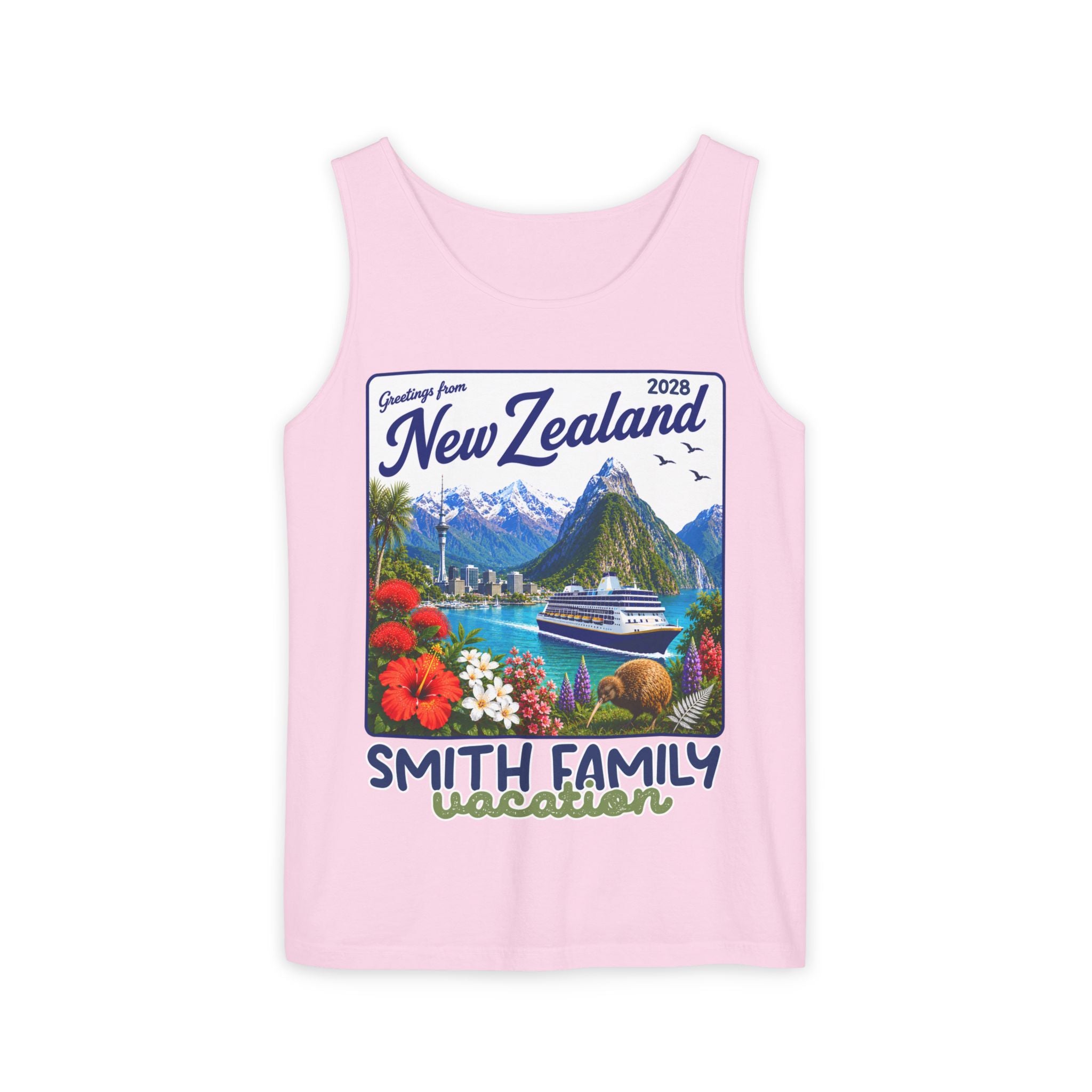 Greetings from New Zealand Tank Top - Suite Escape