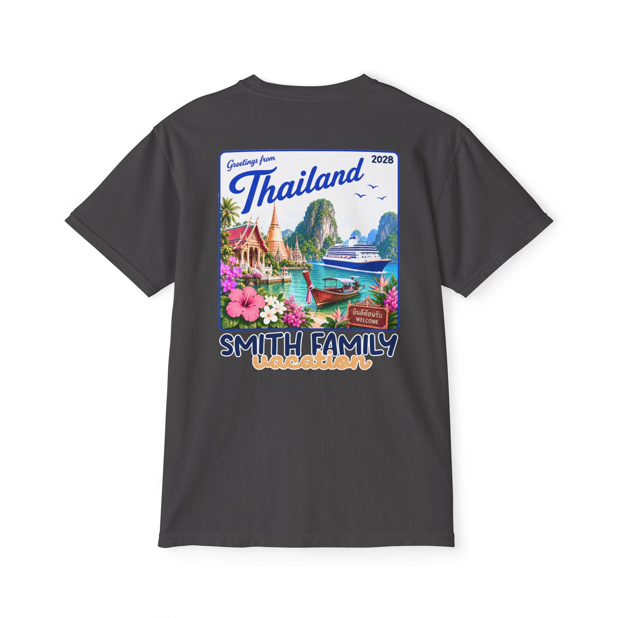 Greetings from Thailand Pocket Tee - Suite Escape
