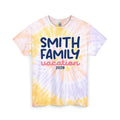 Personalized Handwritten Text Tie-Dye Tee - Summer Sky