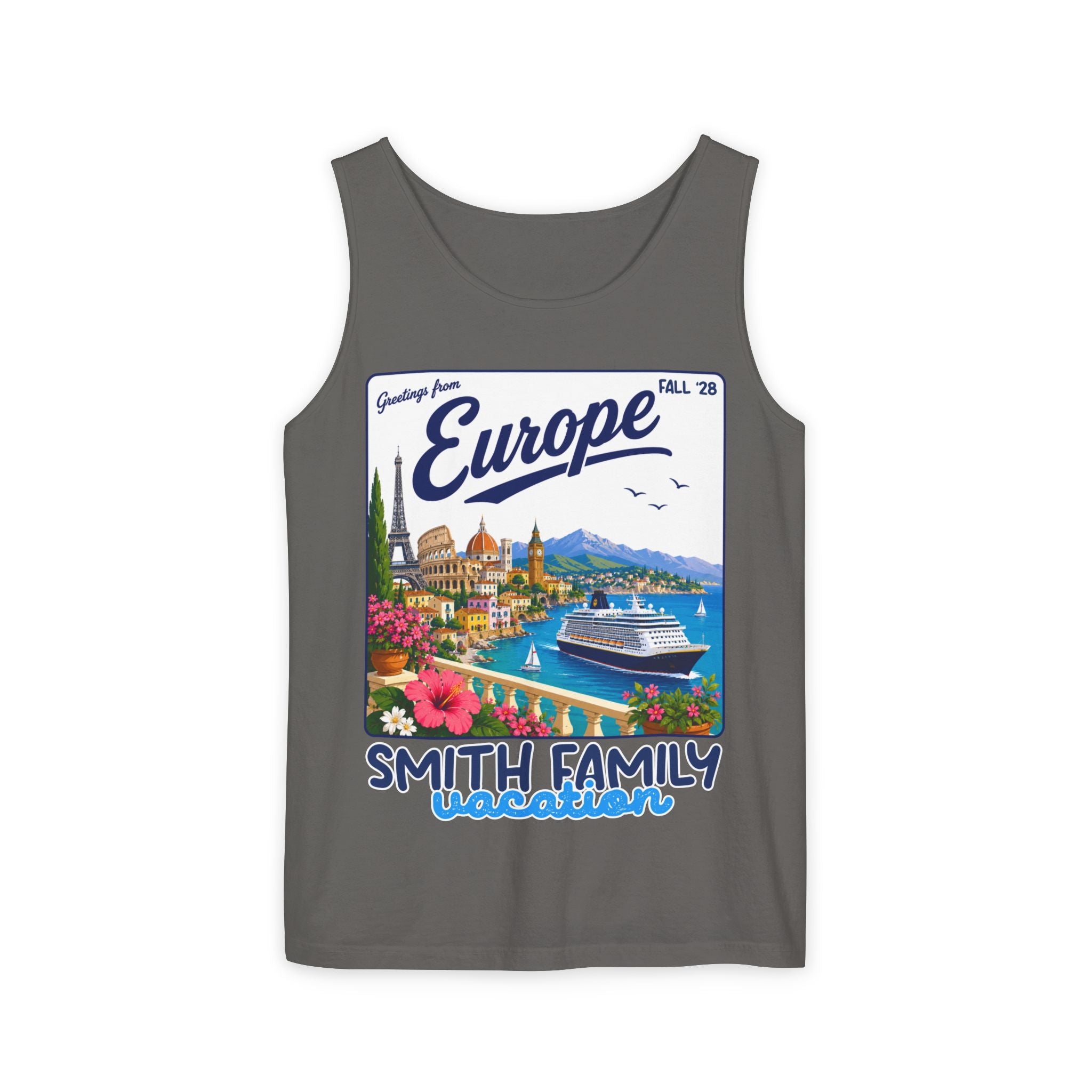 Greetings from Europe Tank Top - Suite Escape
