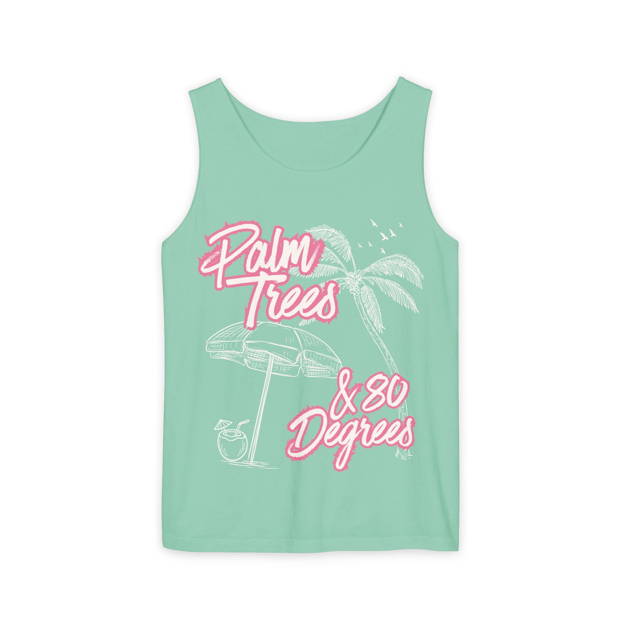 Palm Trees & 80 Degrees Tank Top - Suite Escape