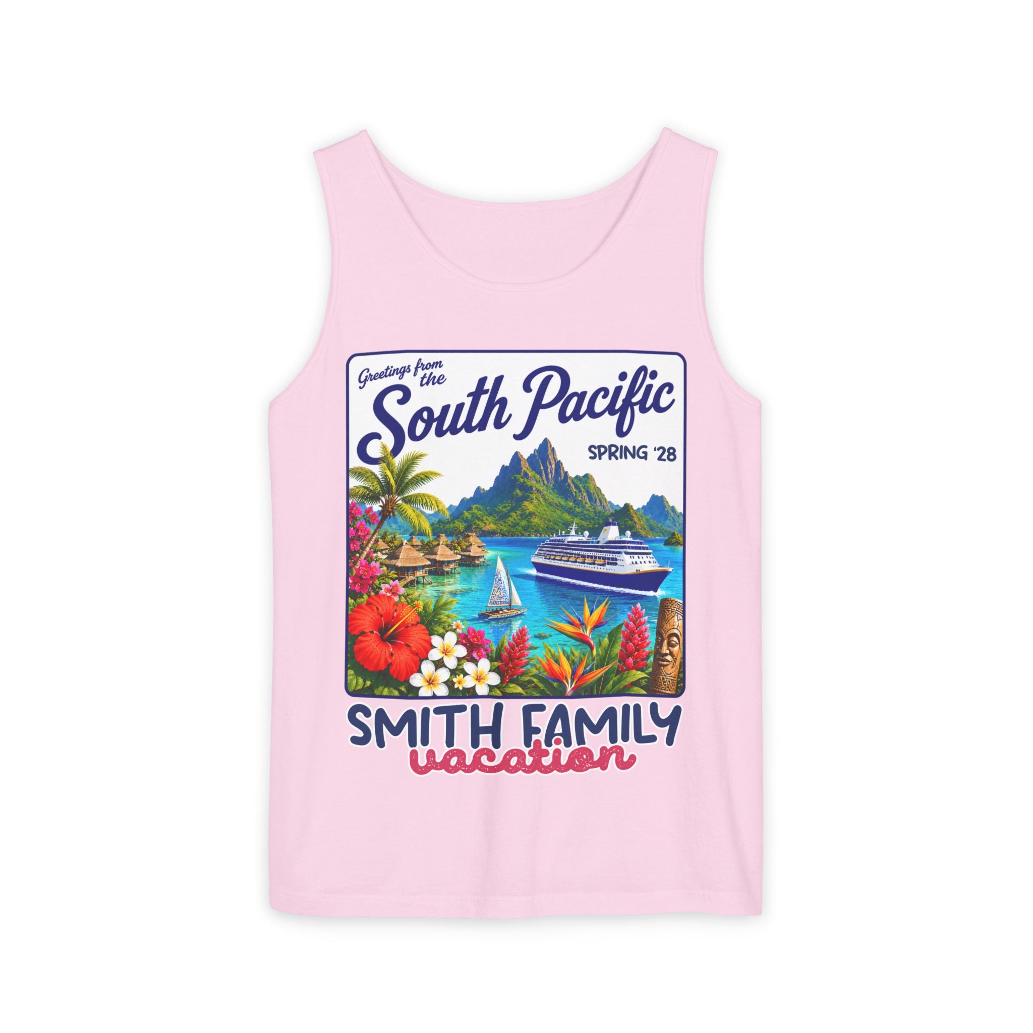 Greetings from the South Pacific Tank Top - Suite Escape