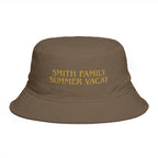 Personalized Gold Text Bucket Hat - Suite Escape