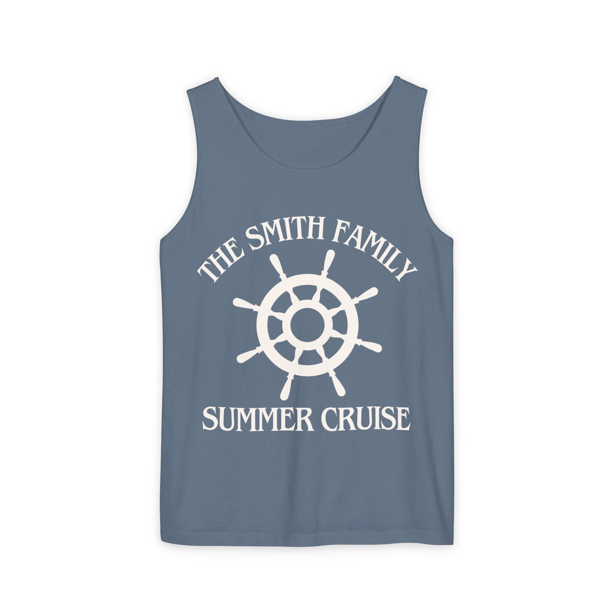 Personalized Ship Wheel Tank Top - Suite Escape