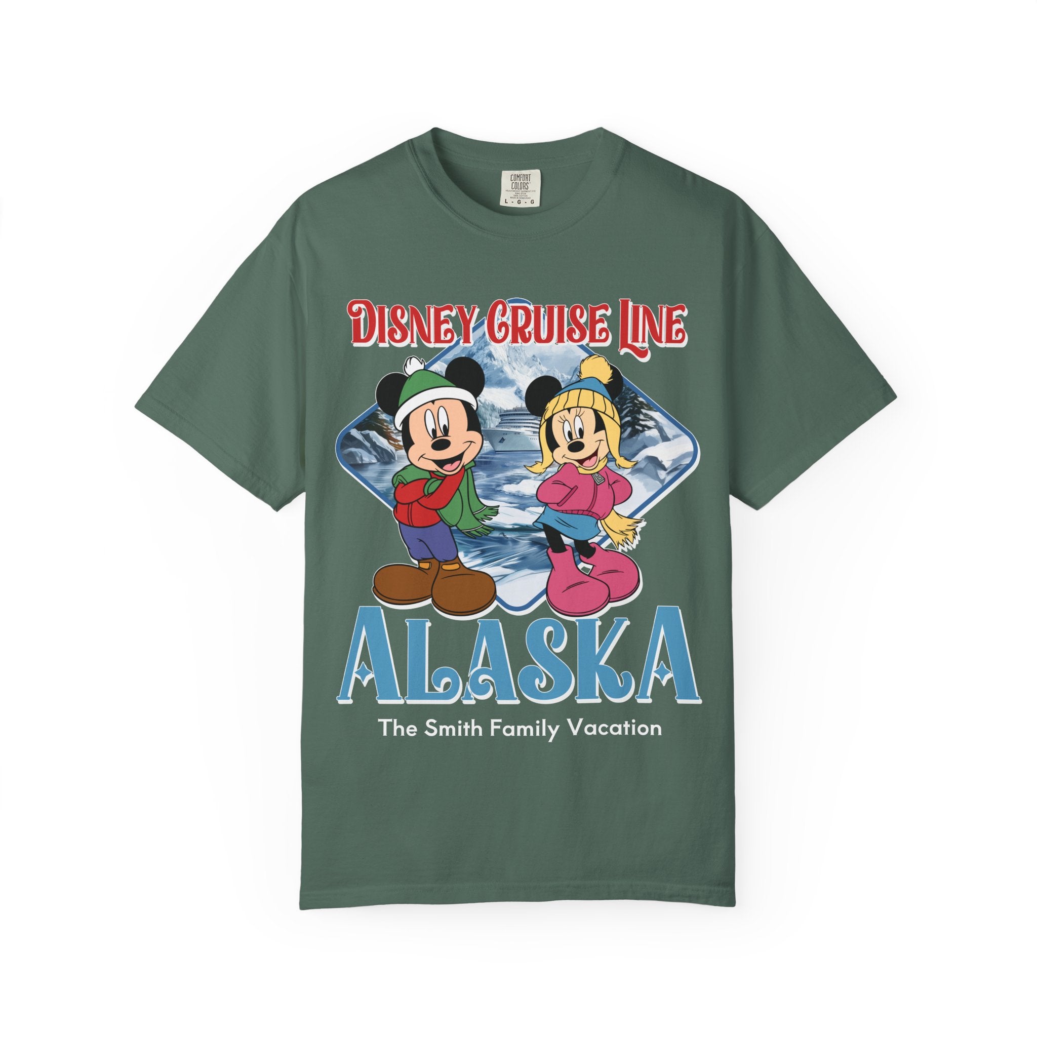 Magical Cruise Line Alaska Shirt - Mickey & Minnie