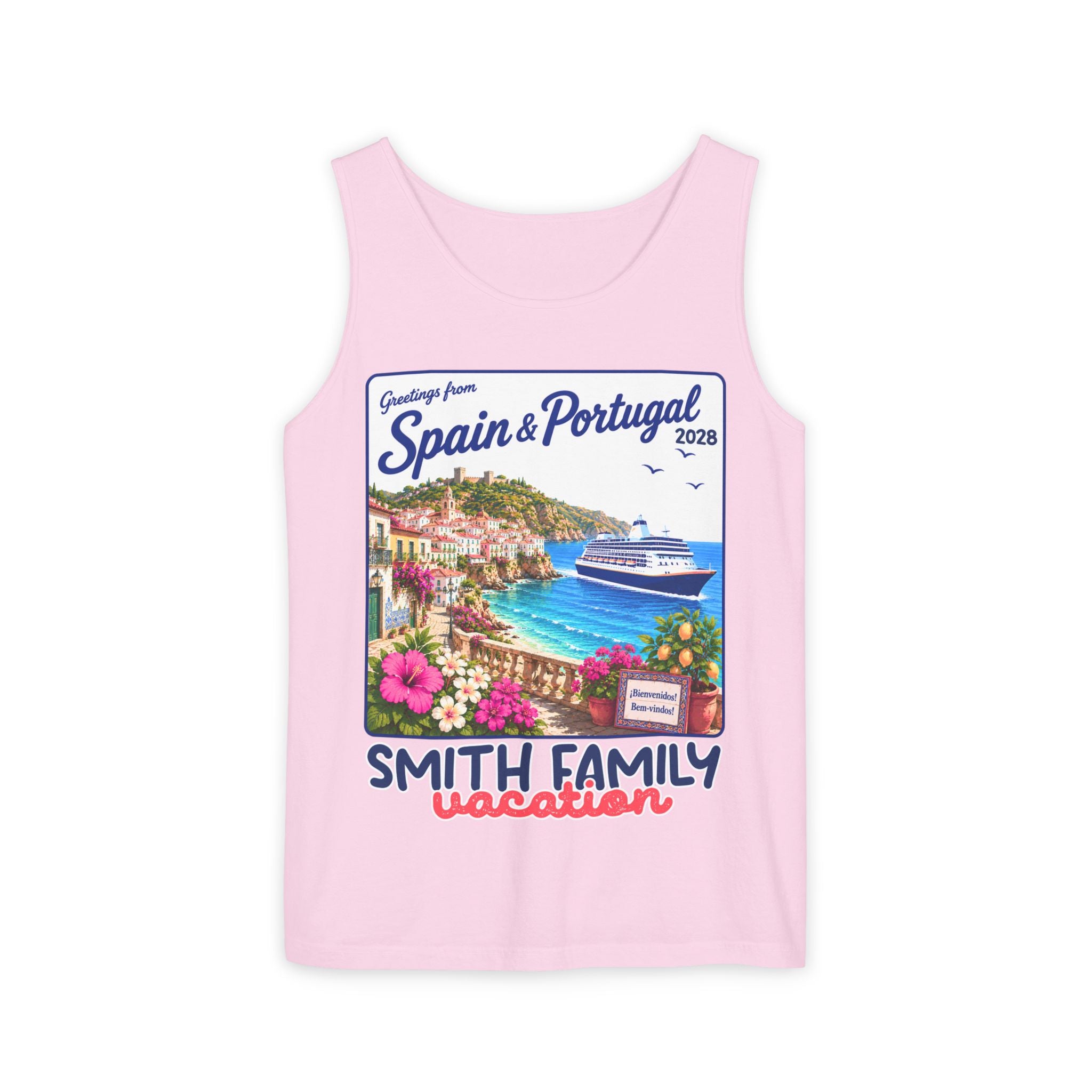 Greetings from Spain & Portugal Tank Top - Suite Escape