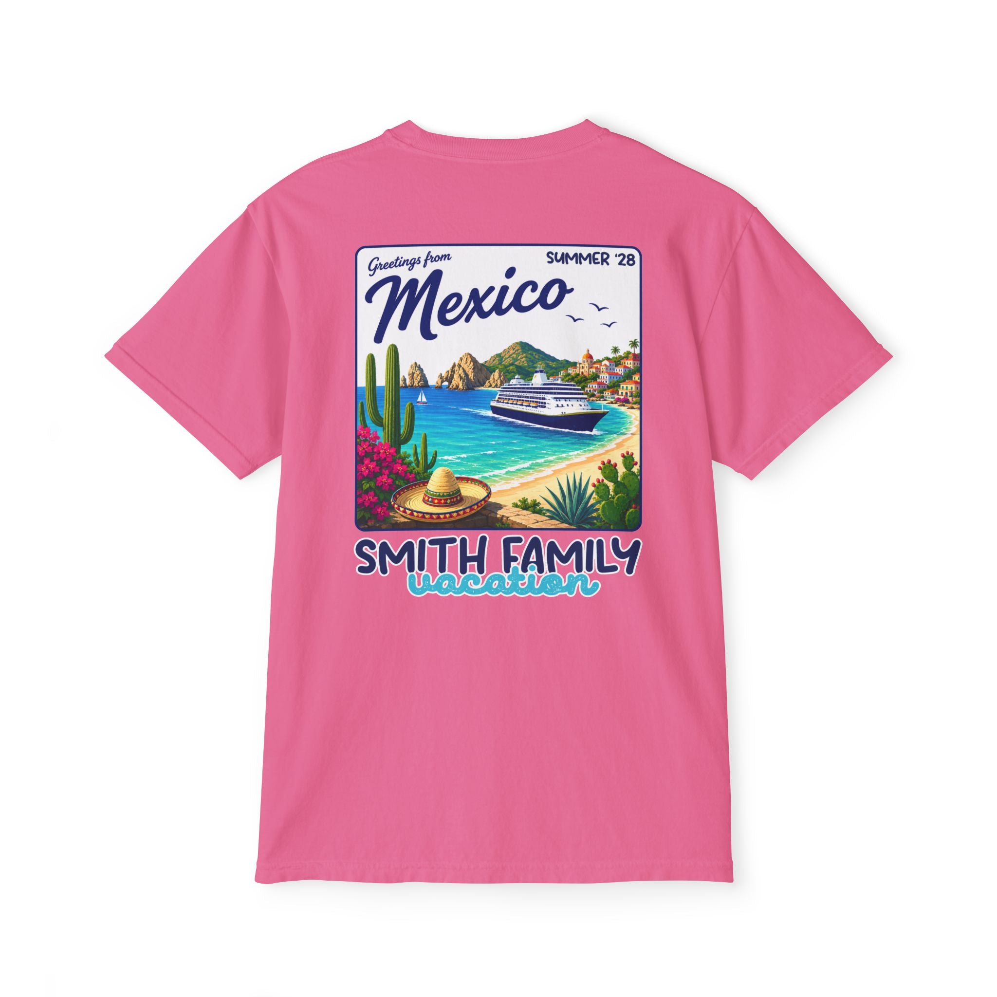 Greetings from Mexico Pocket Tee - Suite Escape