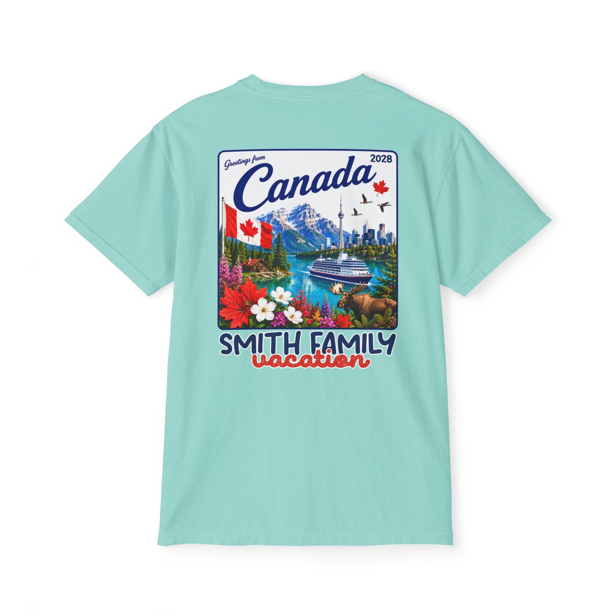 Greetings from Canada Pocket Tee - Suite Escape