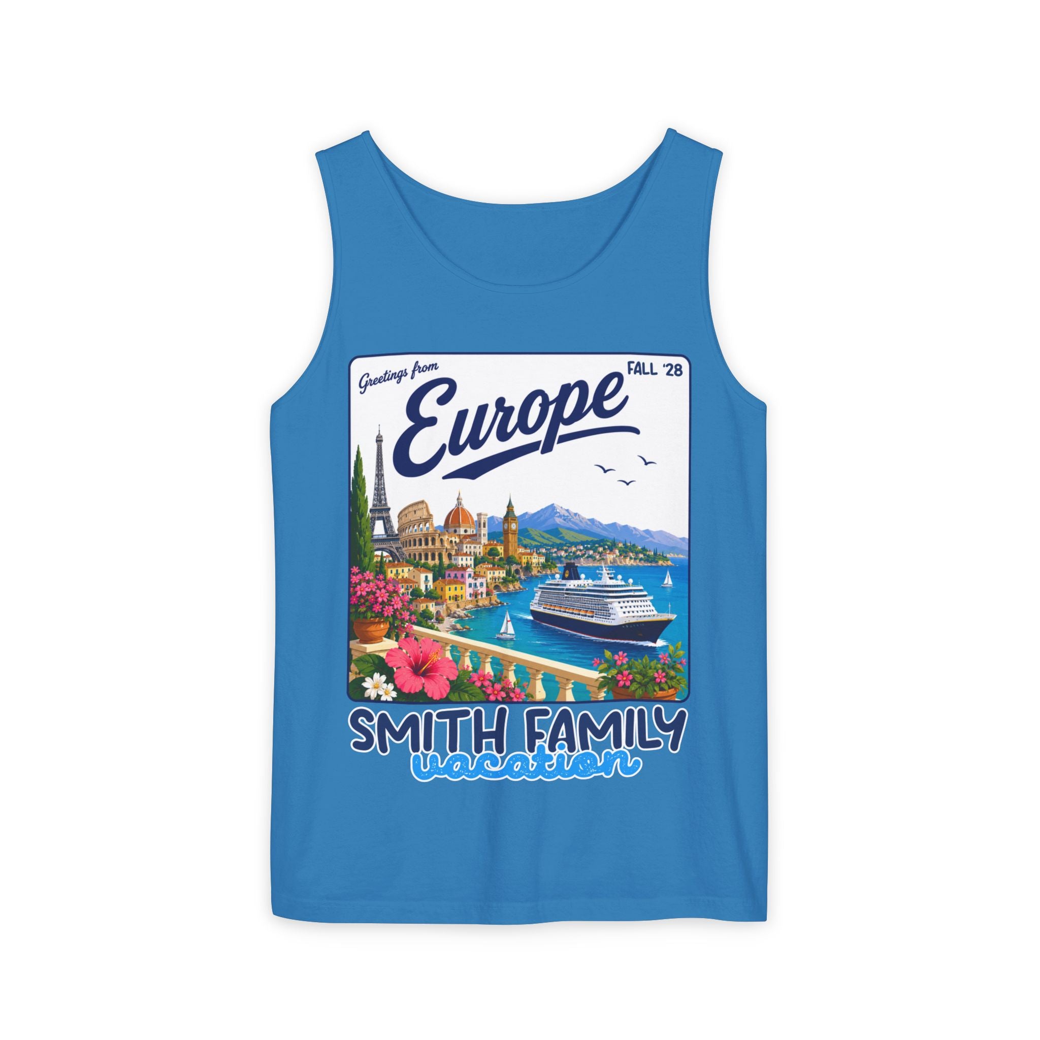 Greetings from Europe Tank Top - Suite Escape