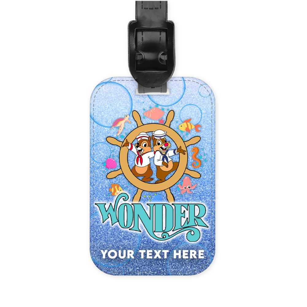 Magical Cruise Line Luggage Tag - Classic Characters