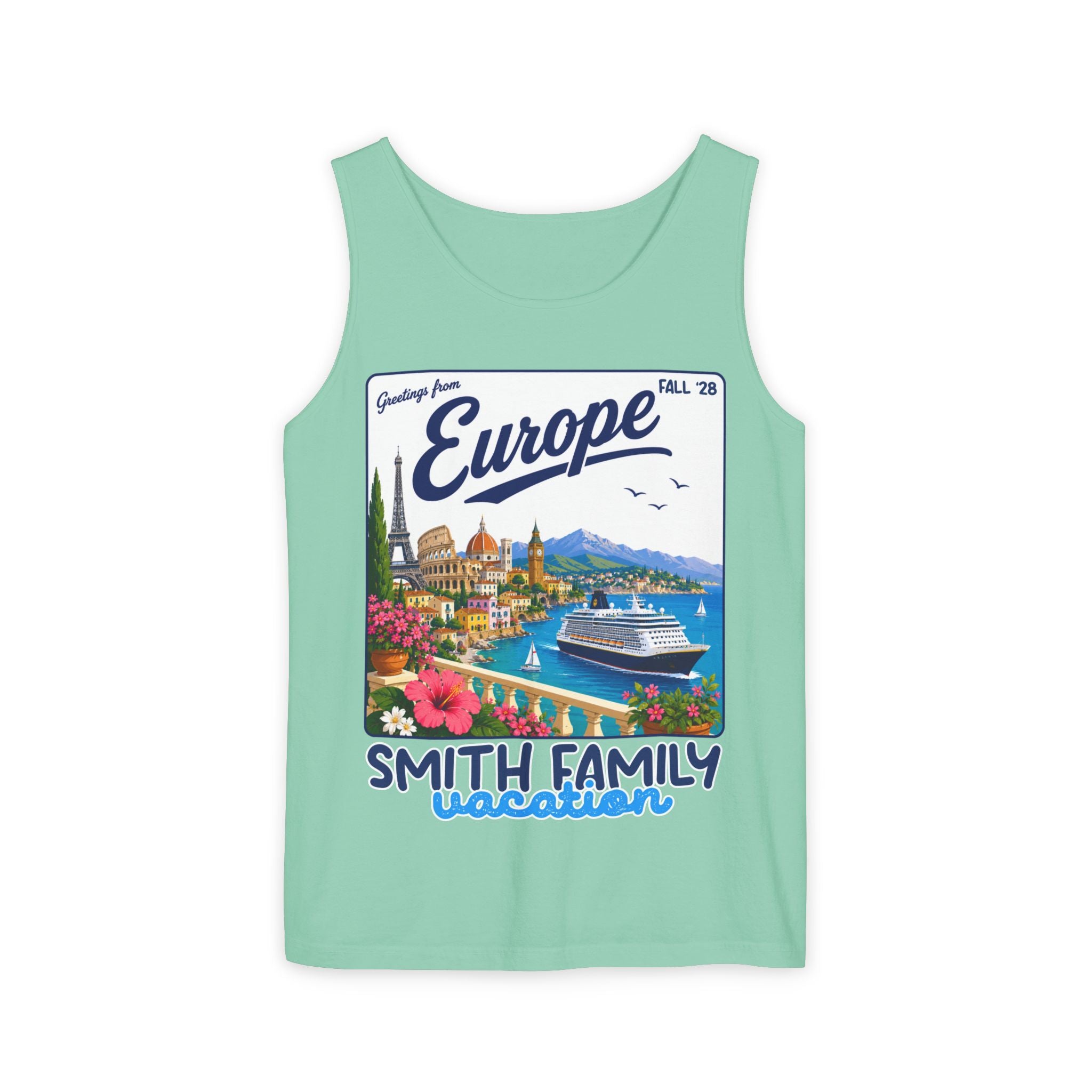 Greetings from Europe Tank Top - Suite Escape