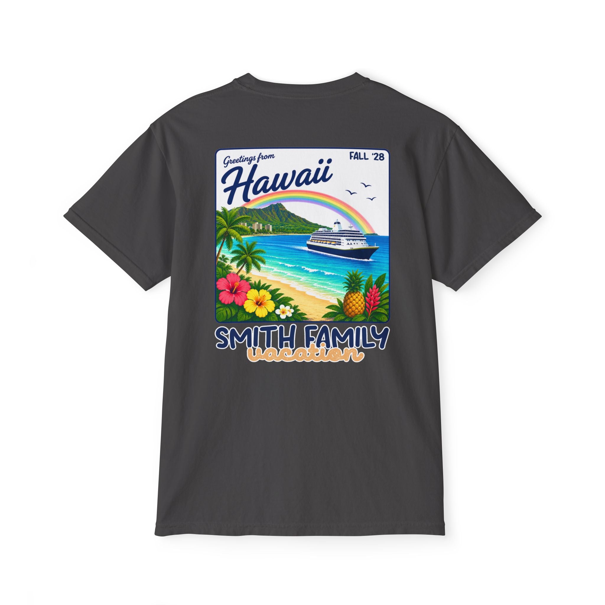 Greetings from Hawaii Pocket Tee - Suite Escape