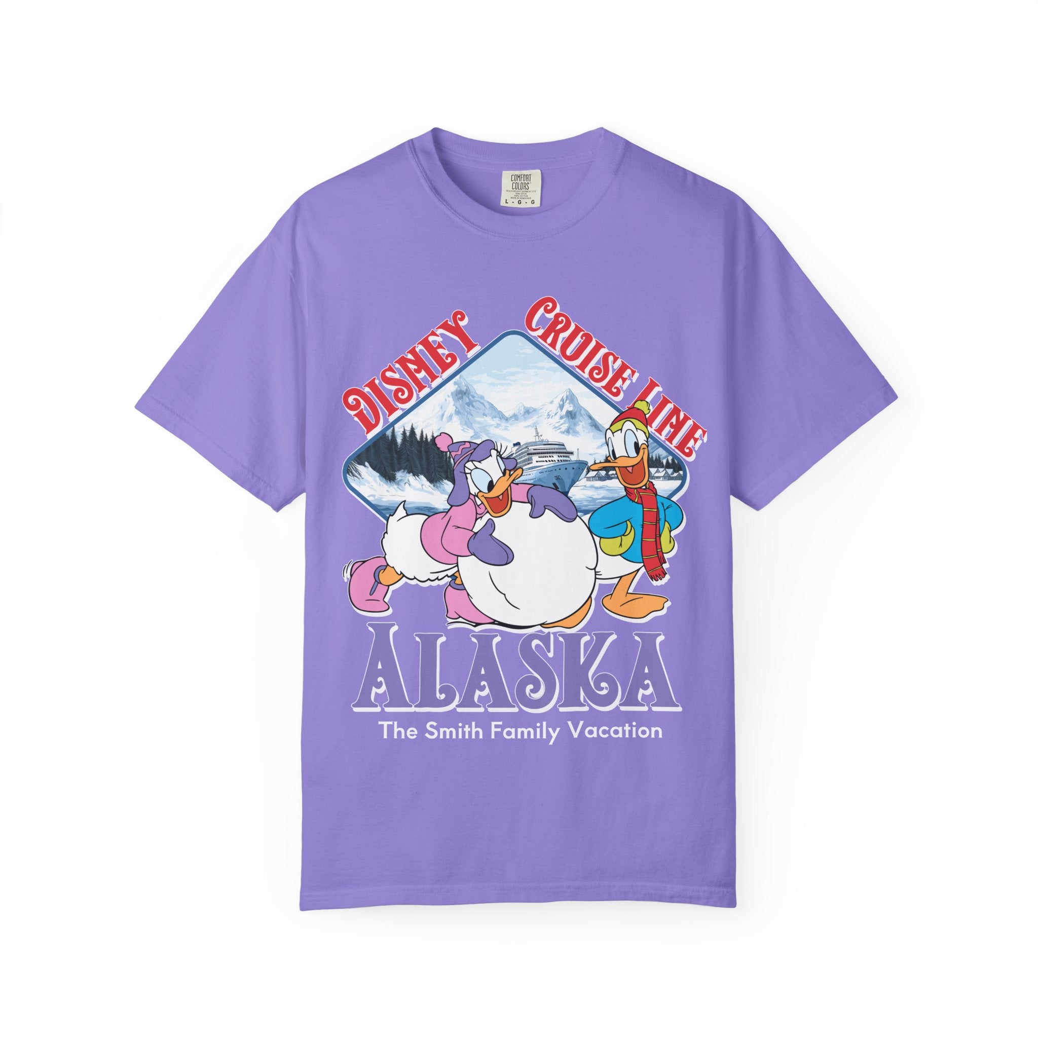 Magical Cruise Line Alaska Shirt - Donald & Daisy