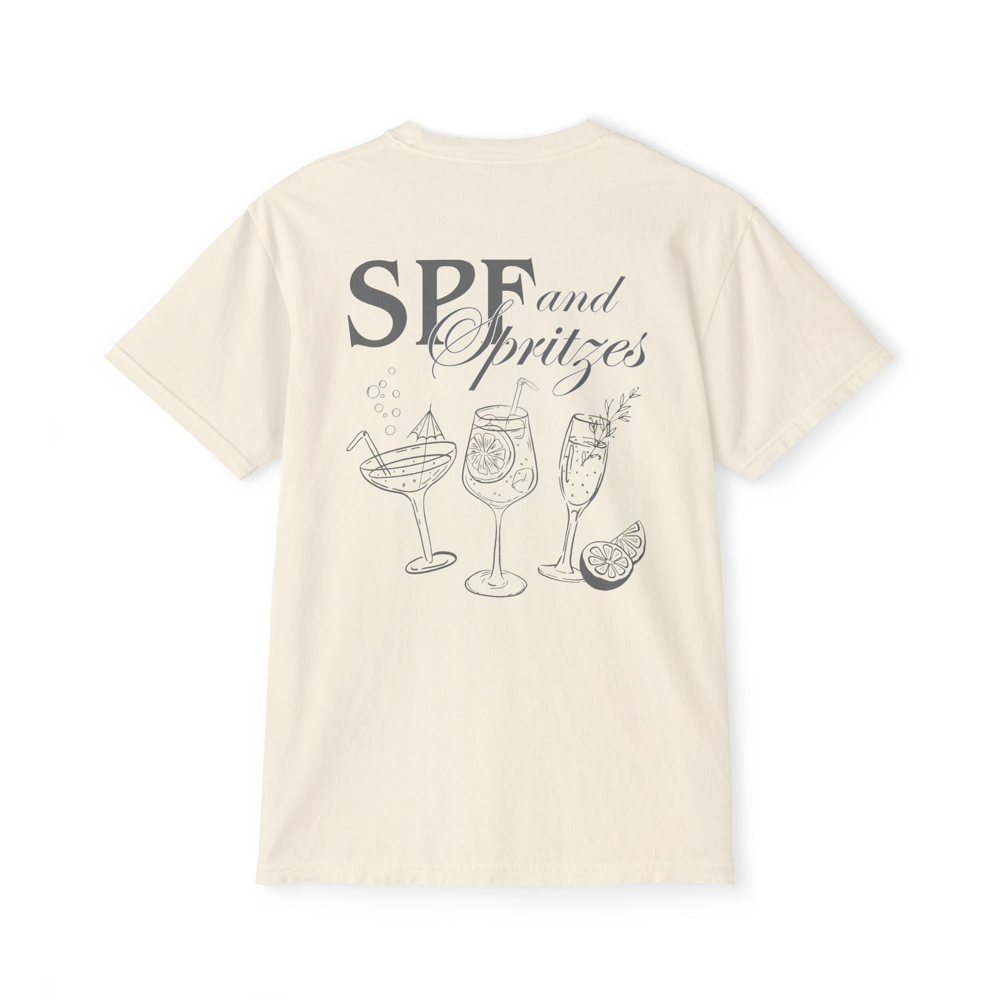 SPF & Spritzes Pocket Tee - Suite Escape