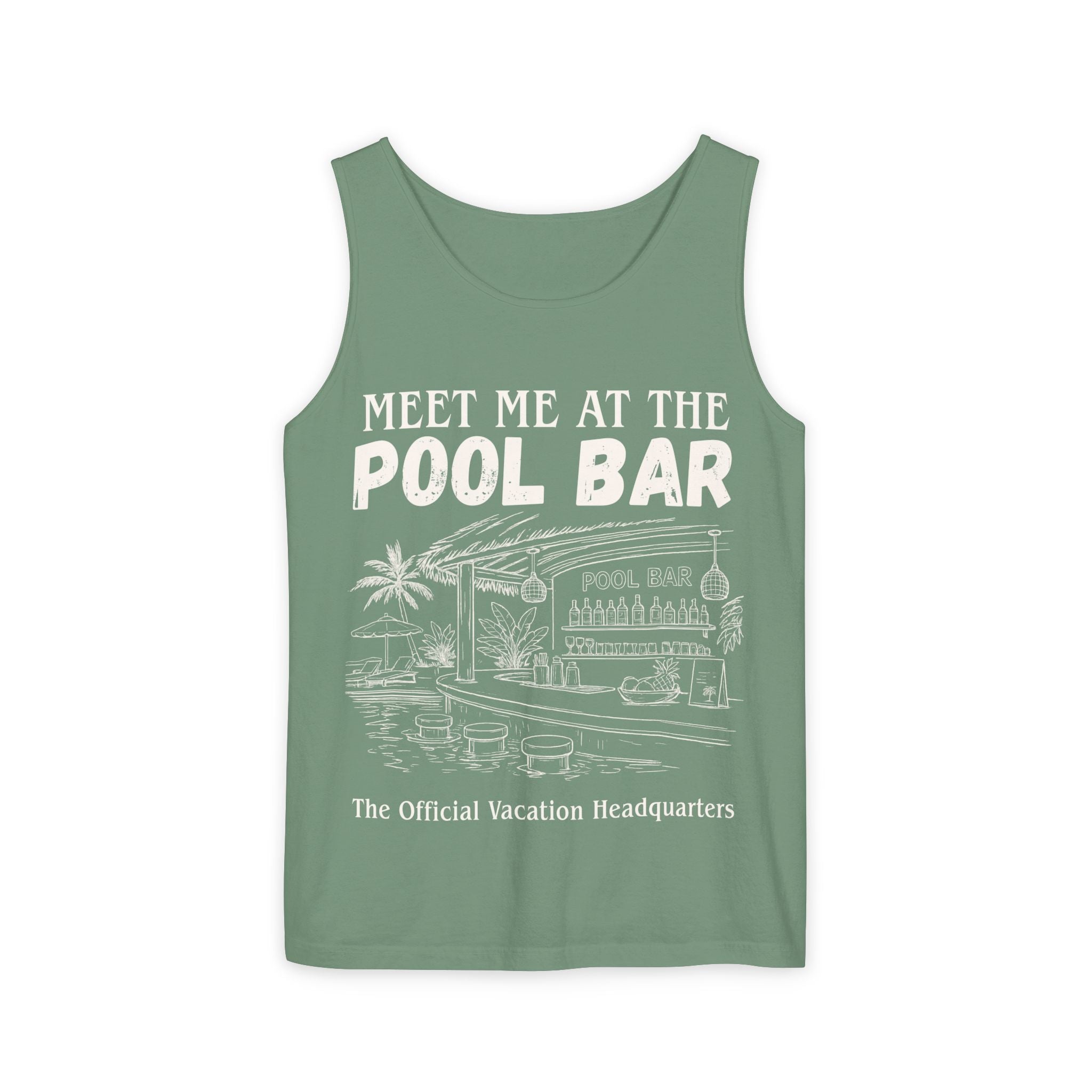 Meet Me at the Pool Bar Tank Top - Suite Escape