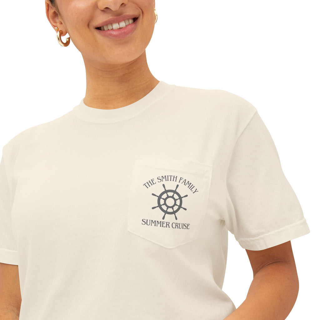 Anchor Down Bottoms Up Pocket Tee