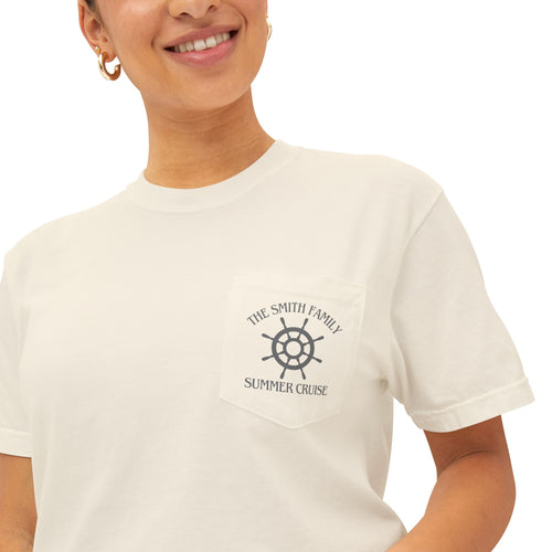 Anchor Down Bottoms Up Pocket Tee