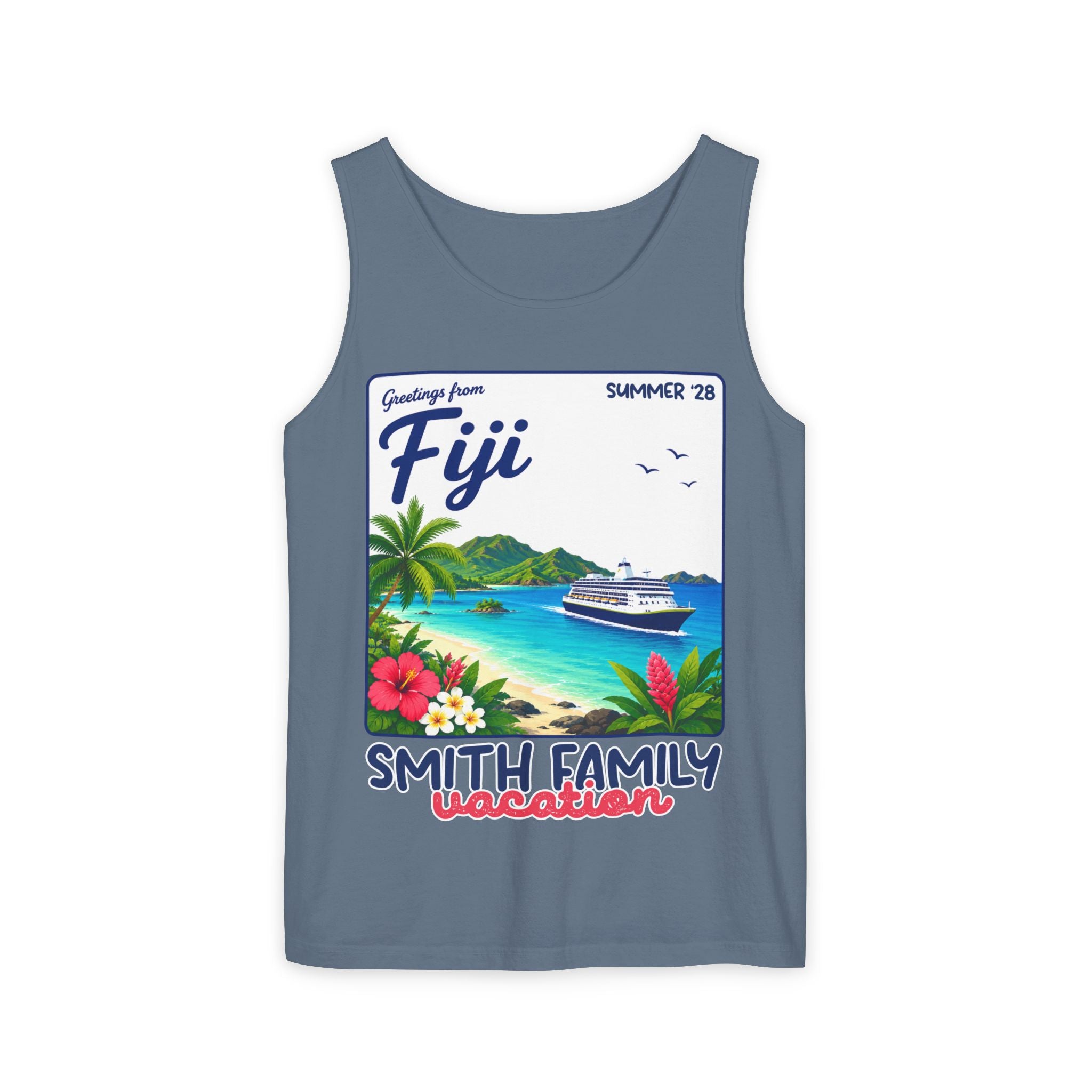 Greetings from Fiji Tank Top - Suite Escape
