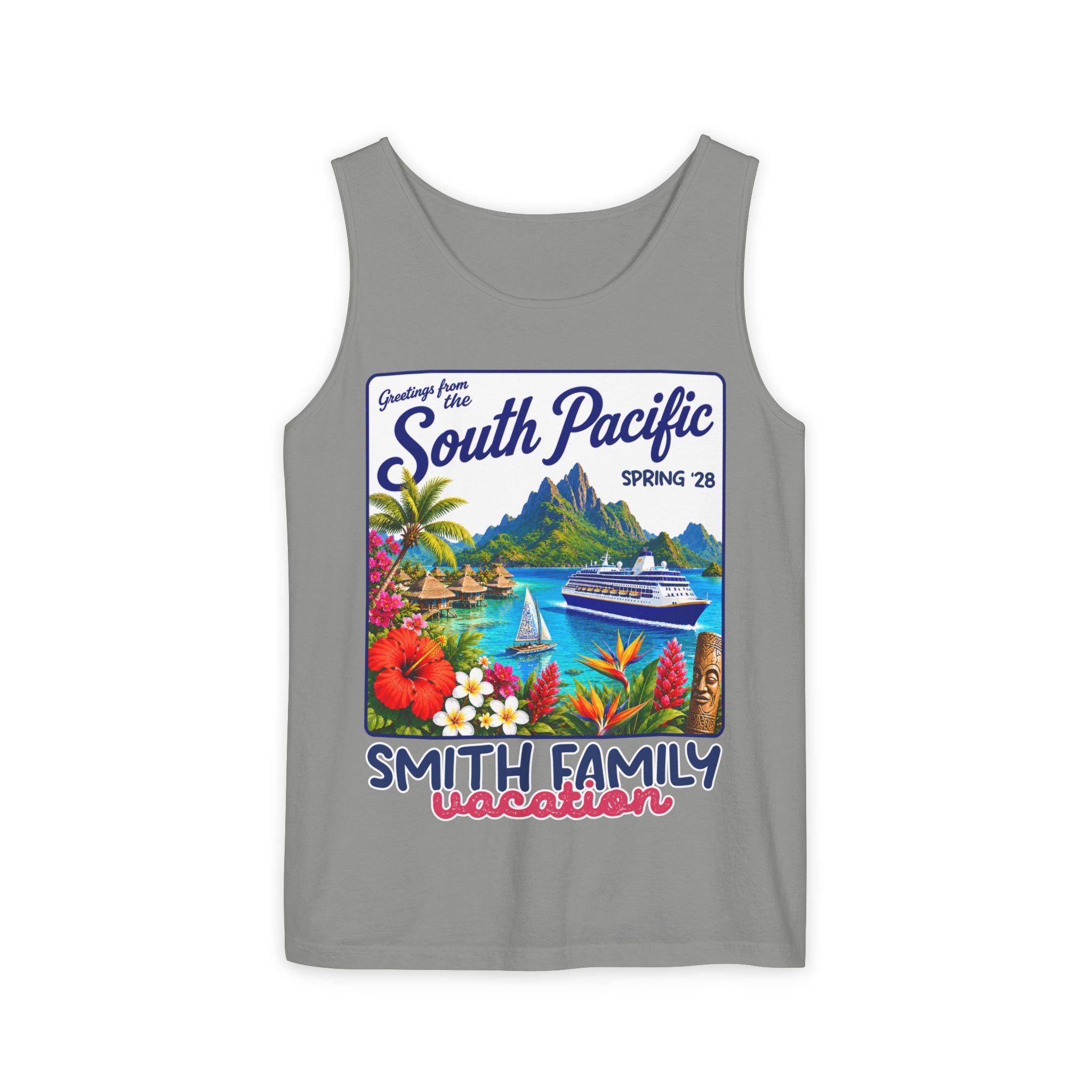 Greetings from the South Pacific Tank Top - Suite Escape