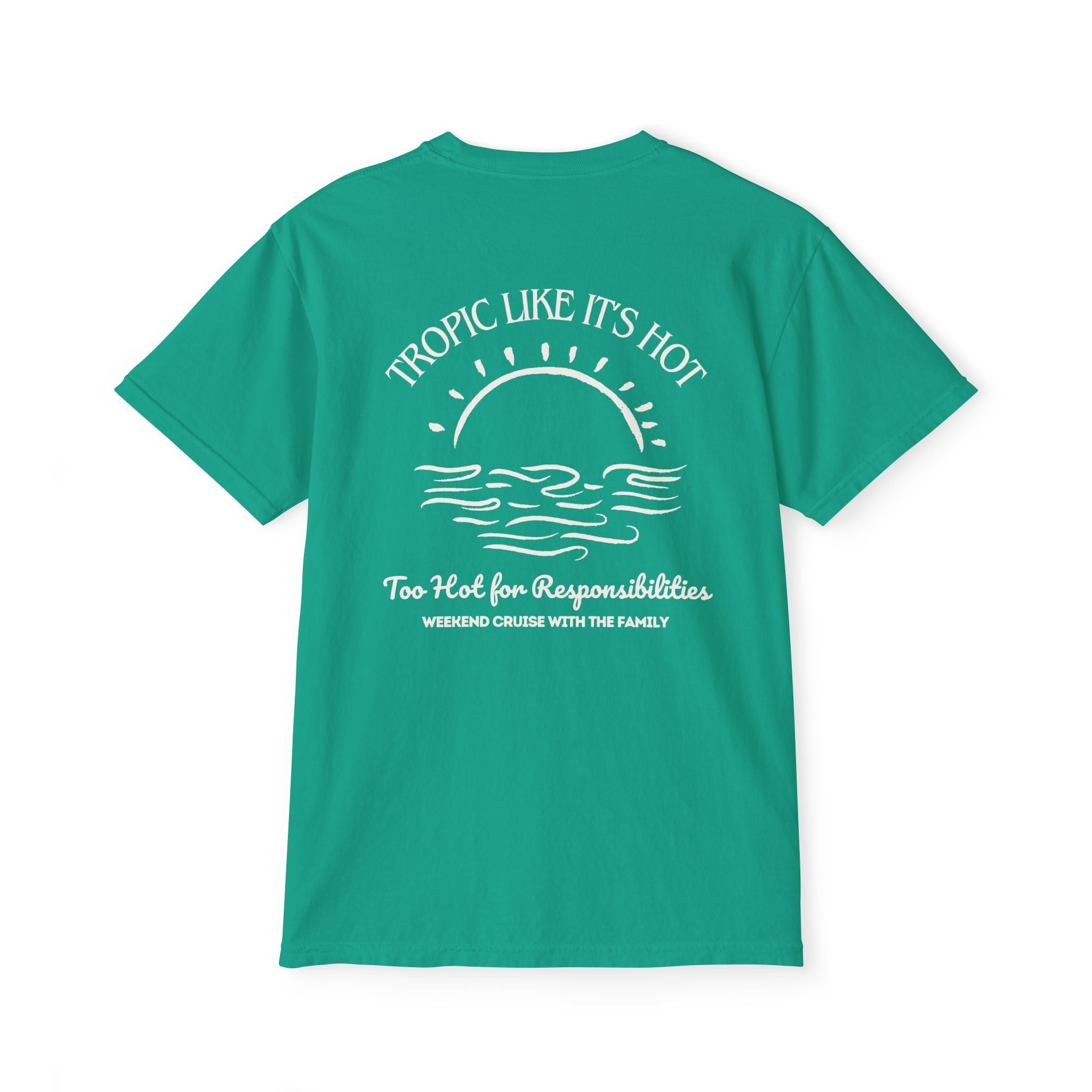 Tropic Like It's Hot Pocket Tee - Suite Escape