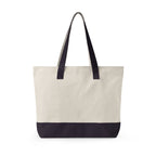Personalized Zippered Canvas Tote Bag